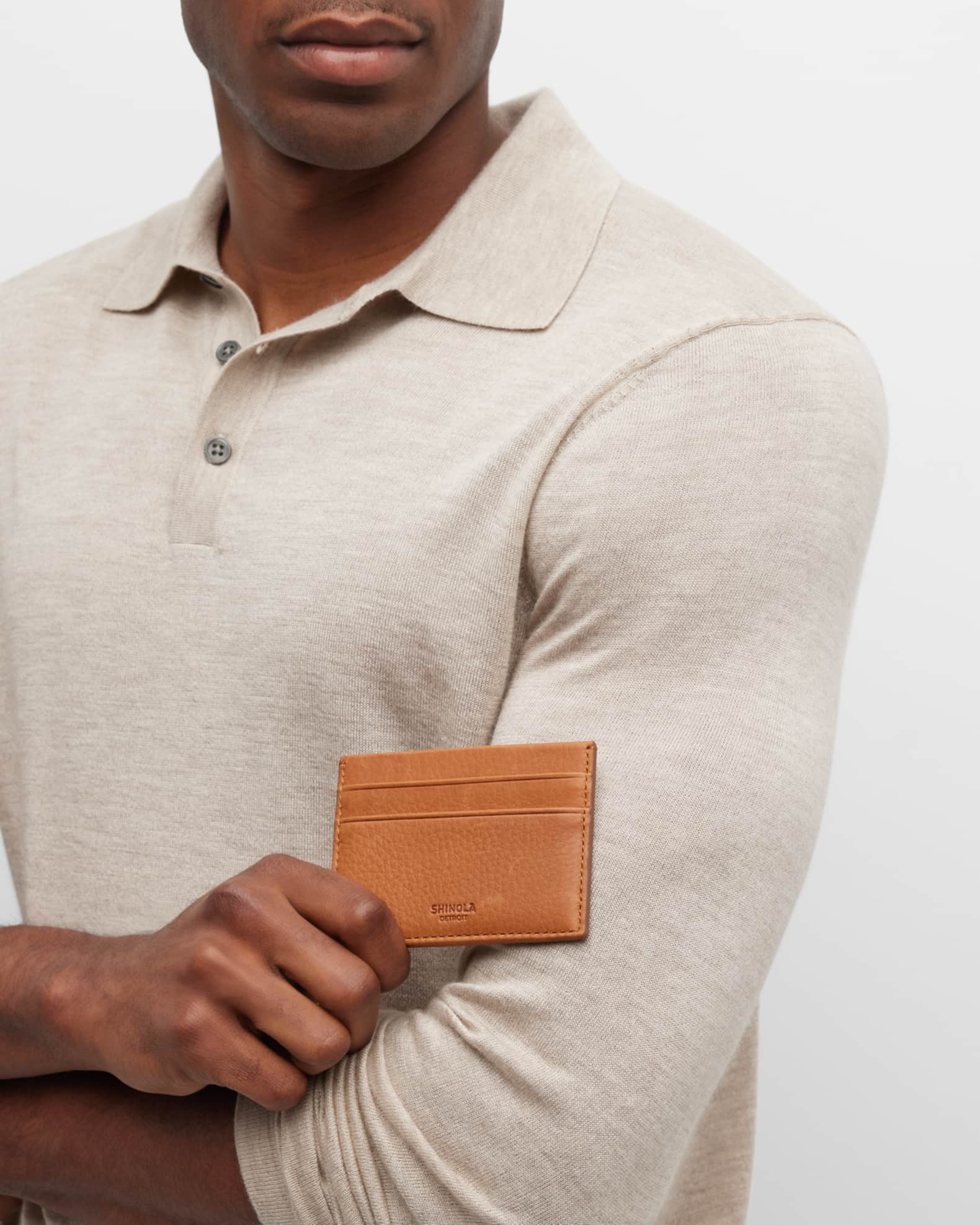 Men's Five-Pocket Leather Card Case 1