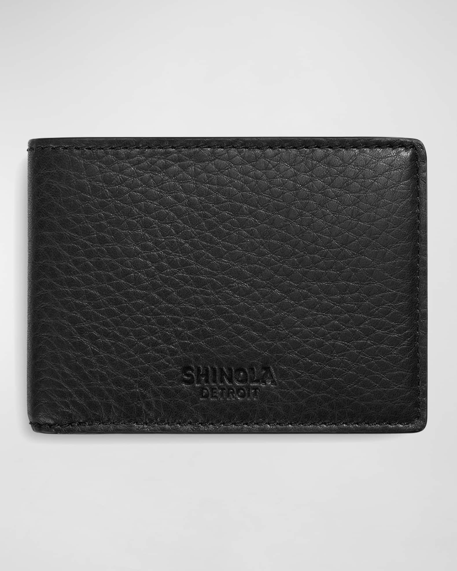 Men's Slim Leather Bifold Wallet 0