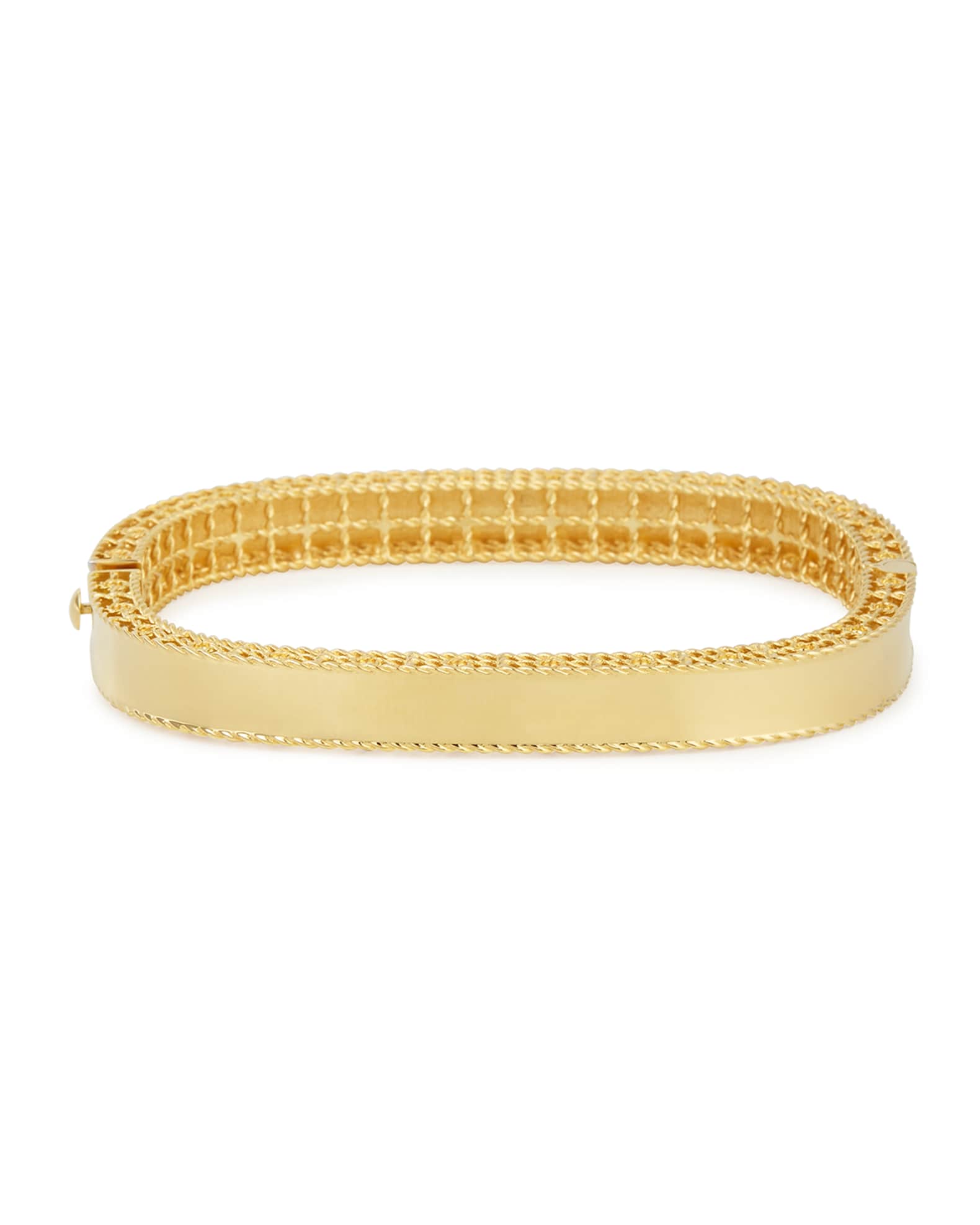 Princess 18k Gold Medium Bangle 0