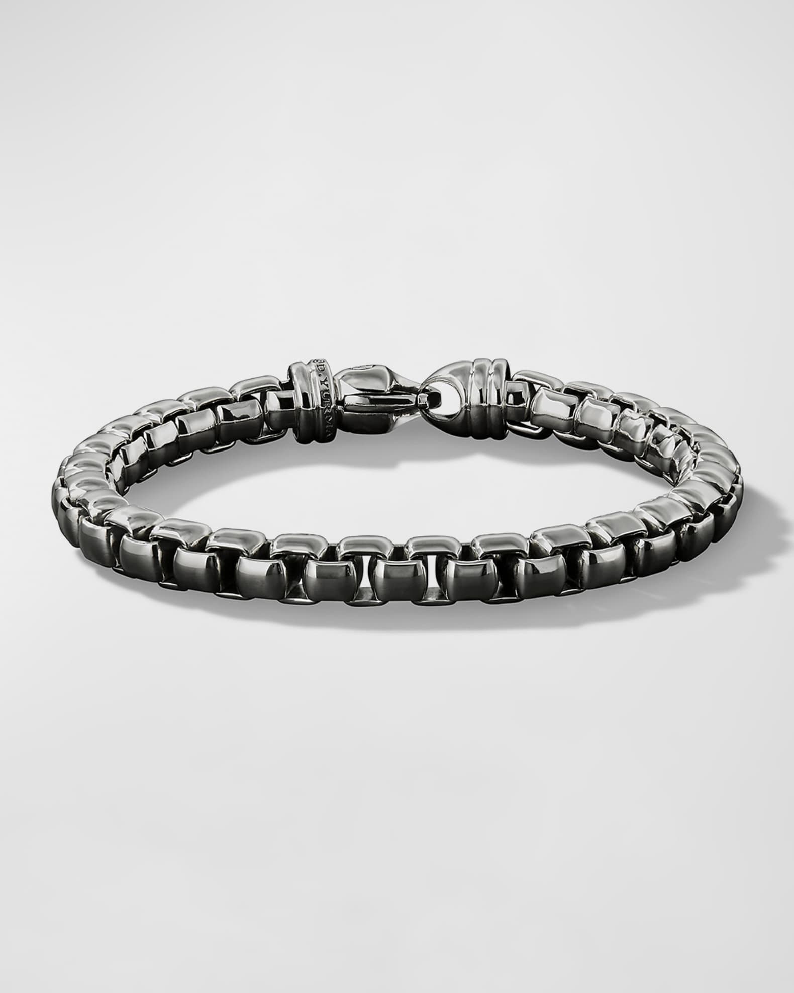 タイムセール 半額 Bracelet Chain Box Men's Yurman David in 5mm Silver, アクセサリー