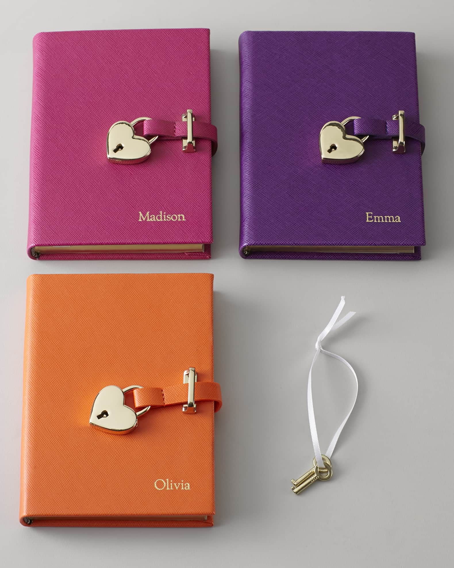Saffiano Lock Diary 0