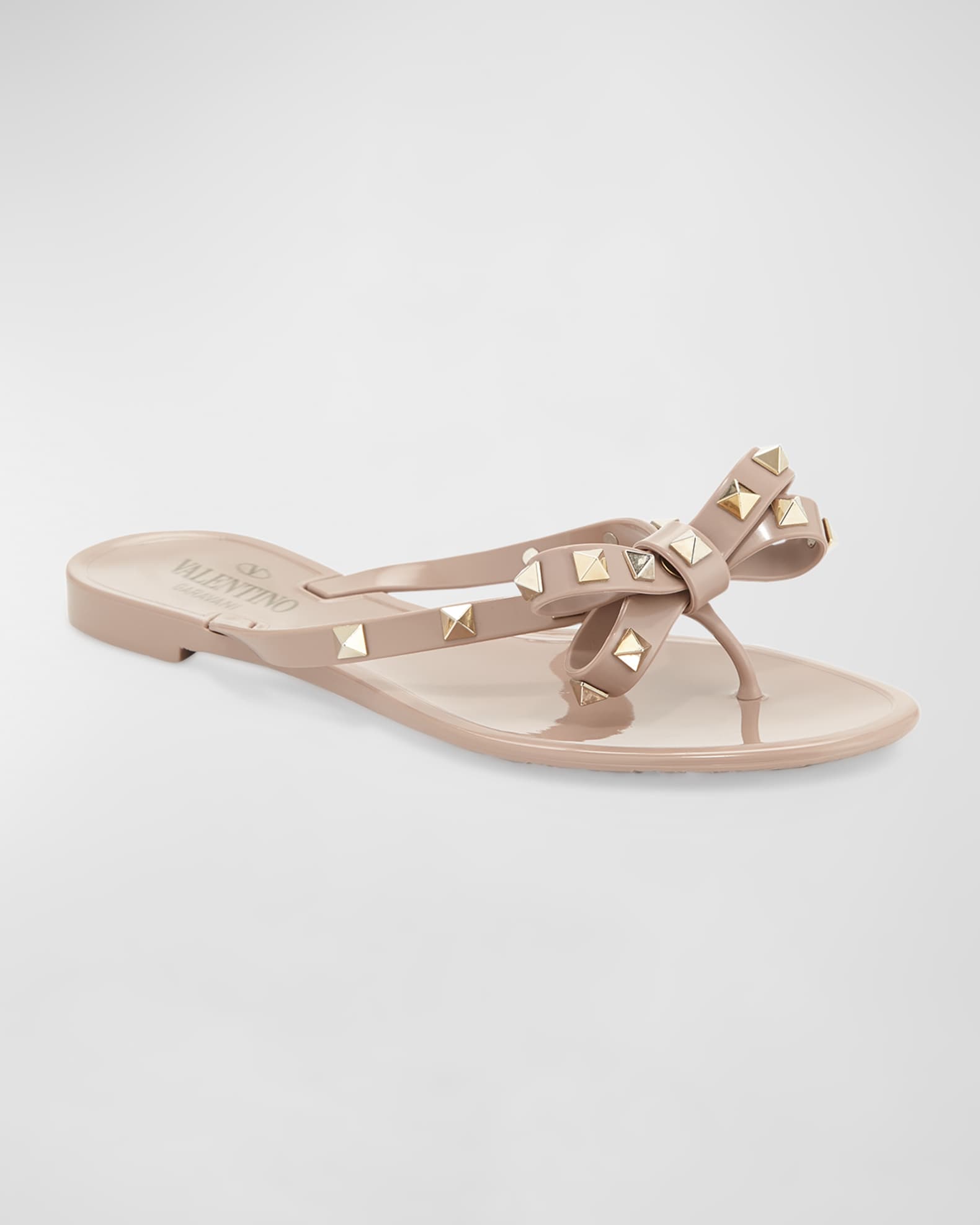Valentino bow flip flops look alike sale