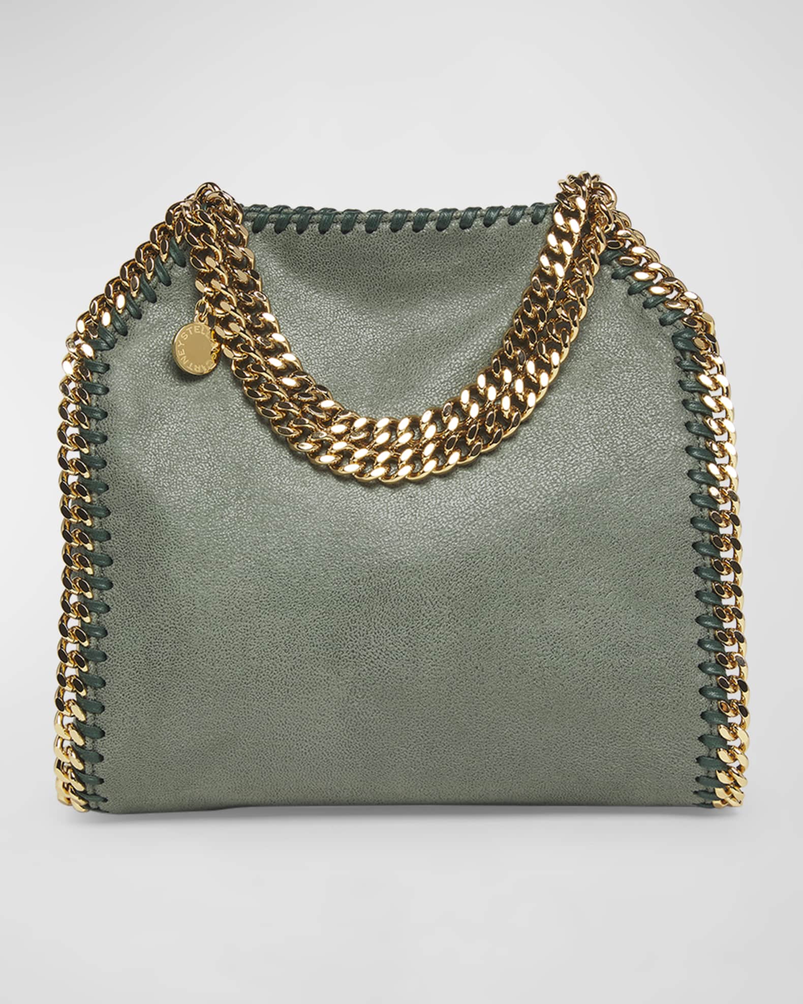 Green stella mccartney bag sales