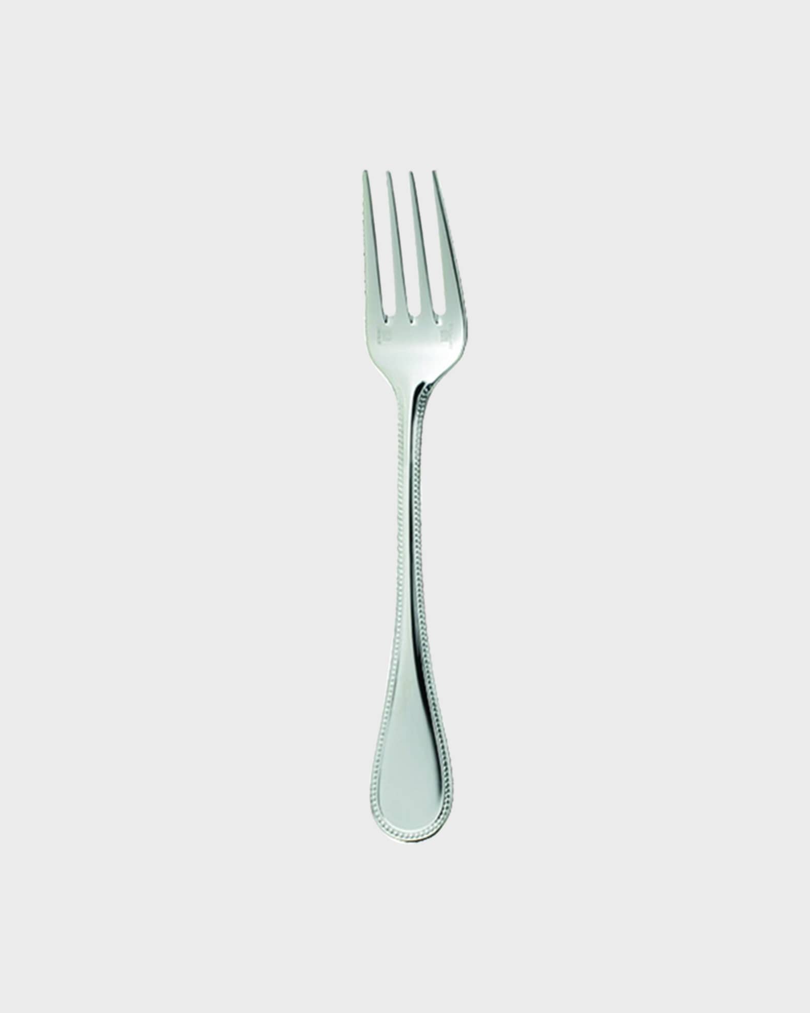 Christfle SALAD FORK & SPOON PERLES 【公式通販】