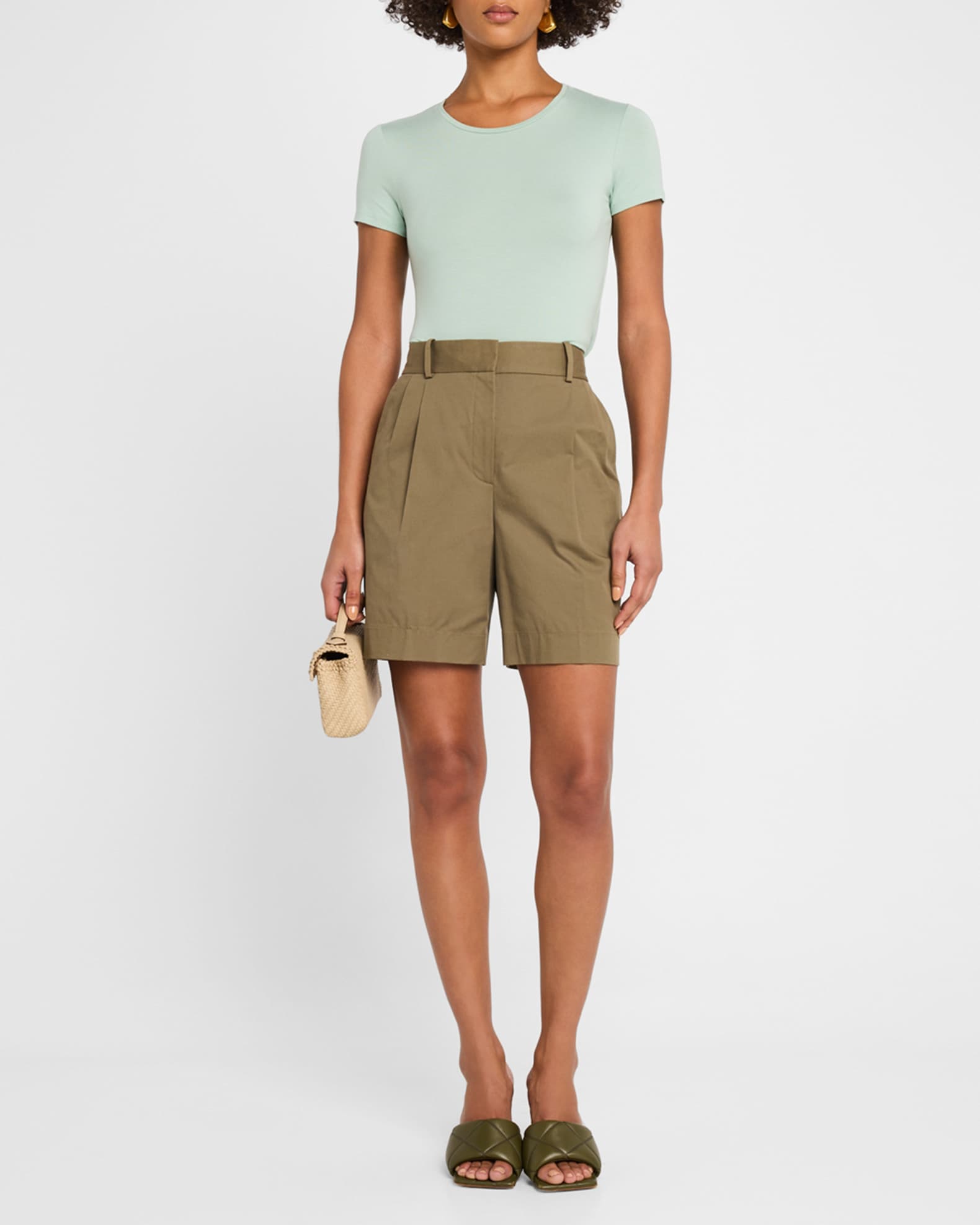 Soft Touch Short-Sleeve Crewneck T-Shirt 1