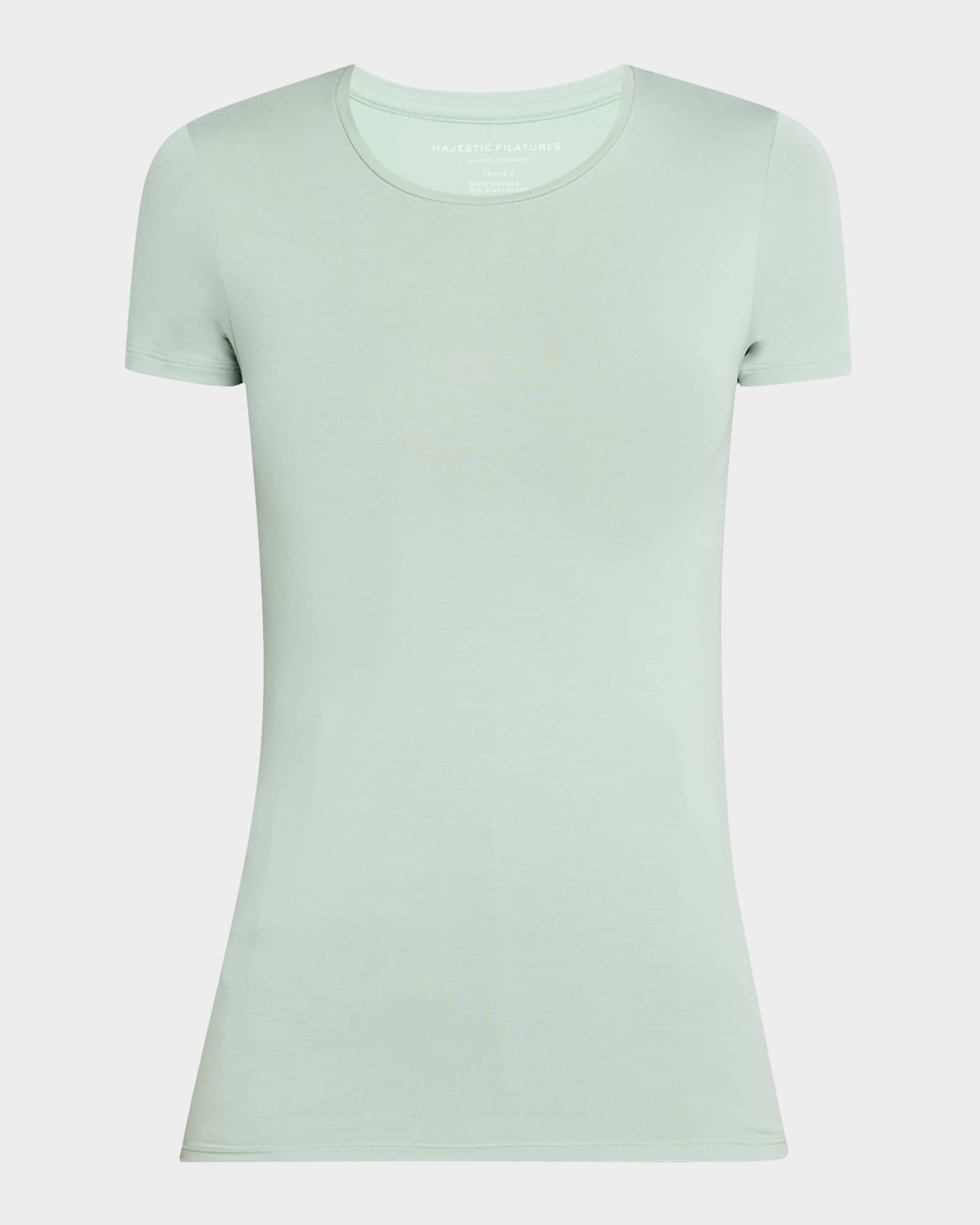 Soft Touch Short-Sleeve Crewneck T-Shirt 0