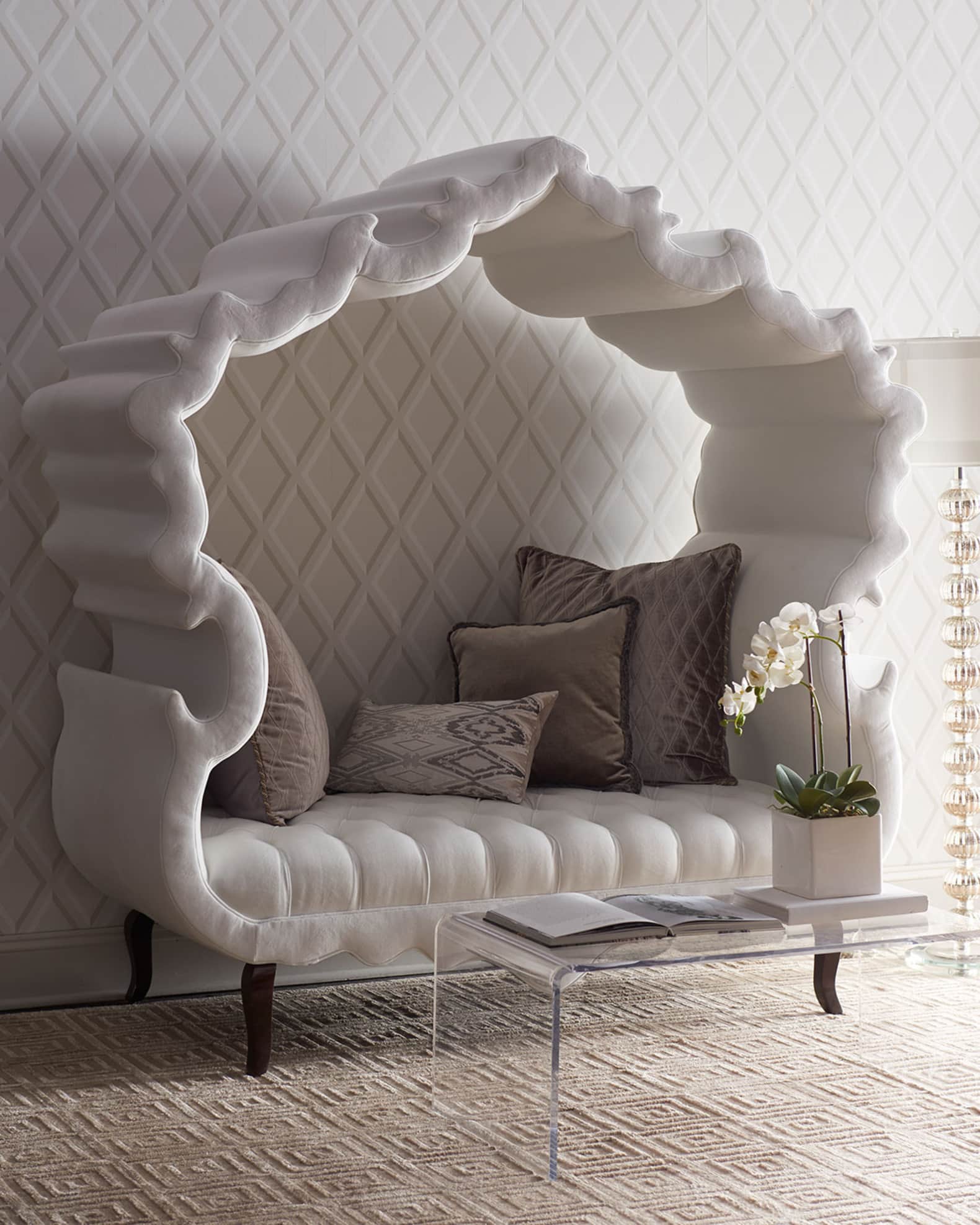White Thebes Bench 1