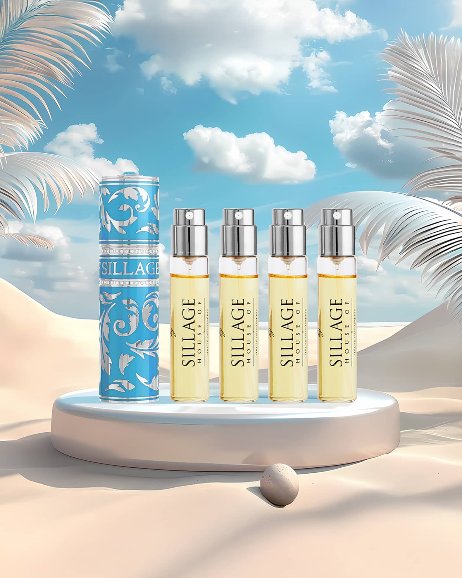 Nouez Moi Travel Spray with Refills, 0.3 oz./ 8.0 mL 1