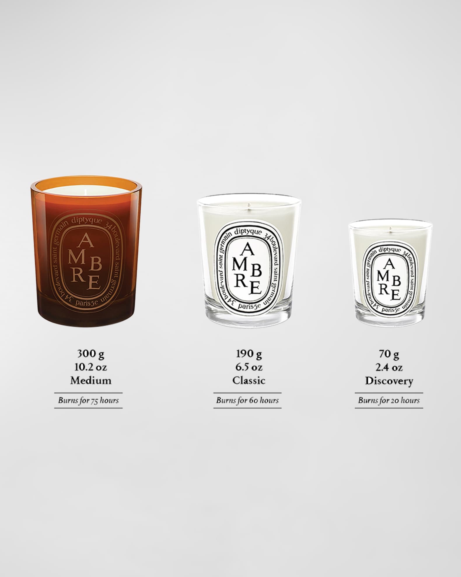 DIPTYQUE Ambre (Amber) Scented Candle, 10.2 oz. | Neiman Marcus