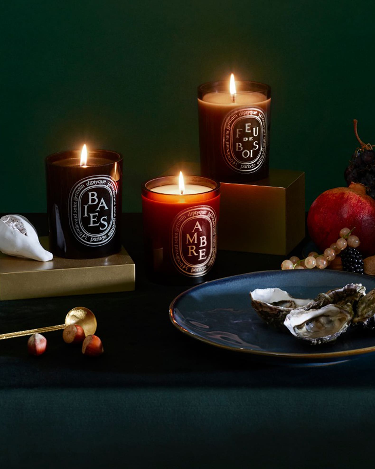 DIPTYQUE Ambre (Amber) Scented Candle, 10.2 oz. Neiman Marcus