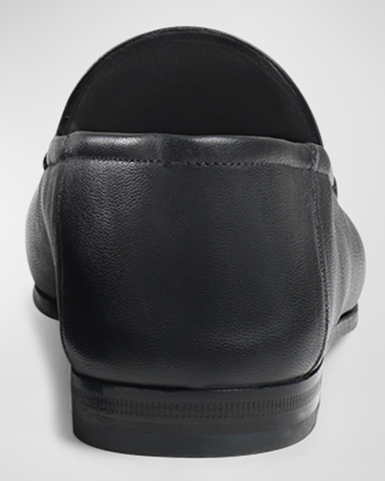 Gucci Brixton Leather Horsebit Loafers | Neiman Marcus
