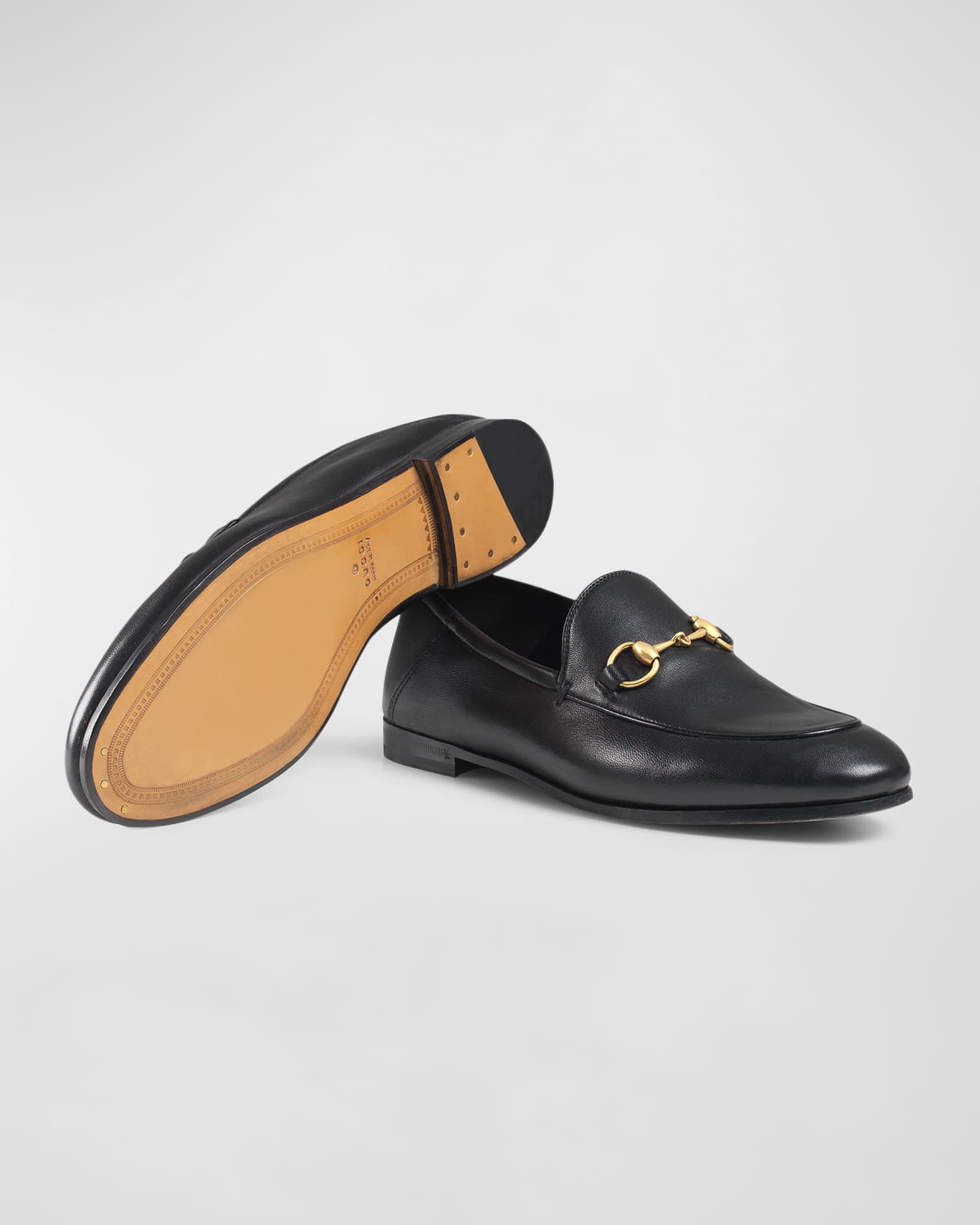 Brixton Leather Horsebit Loafers