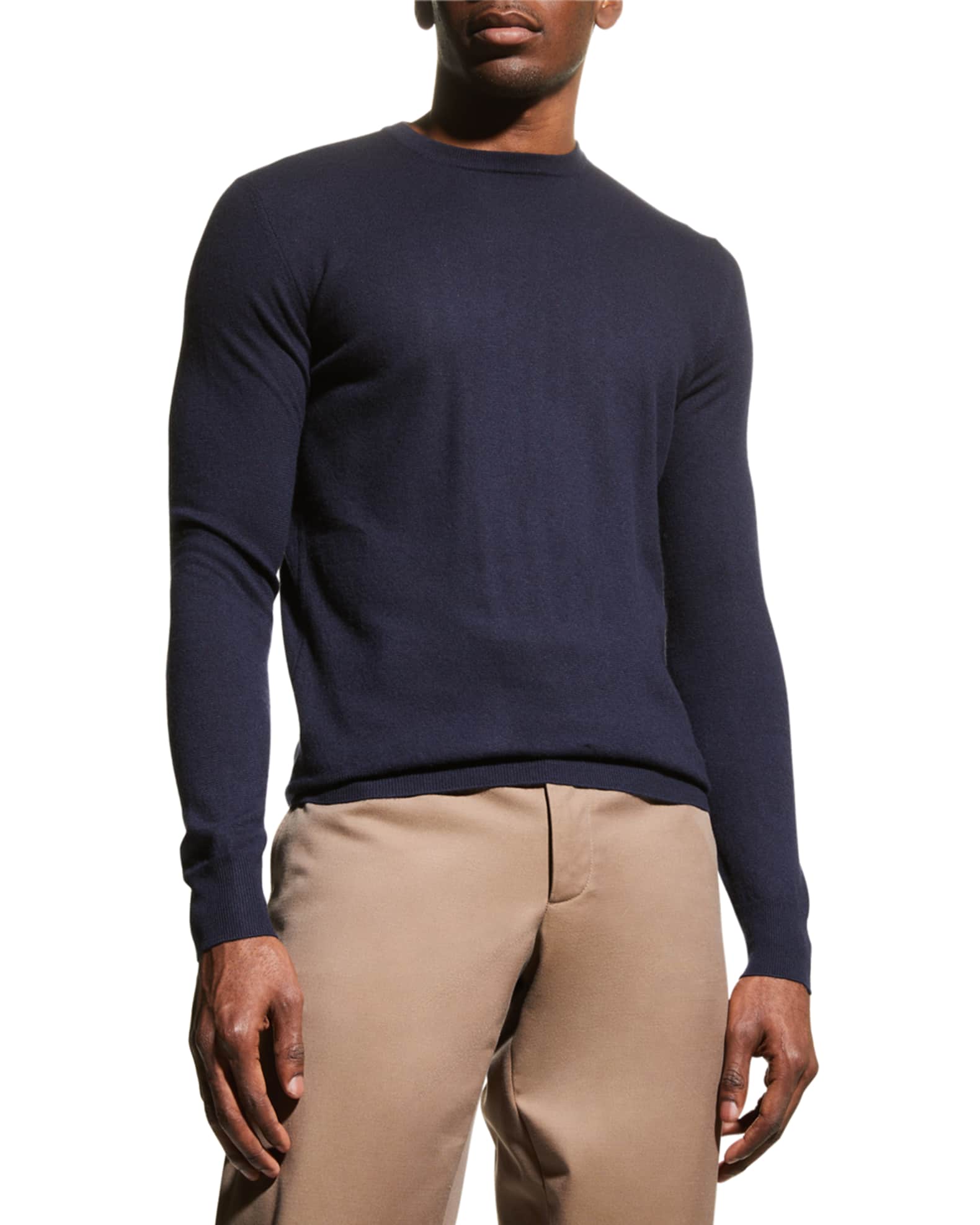 Loro Piana☆BABY CASHMERE☆最終価格！ Loro Piana Men's Baby Cashmere Crewneck Sweater | Neiman Marcus