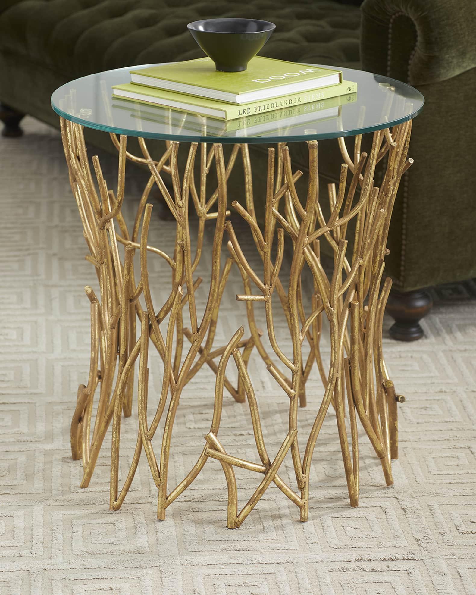Golden Branches Side Table 1