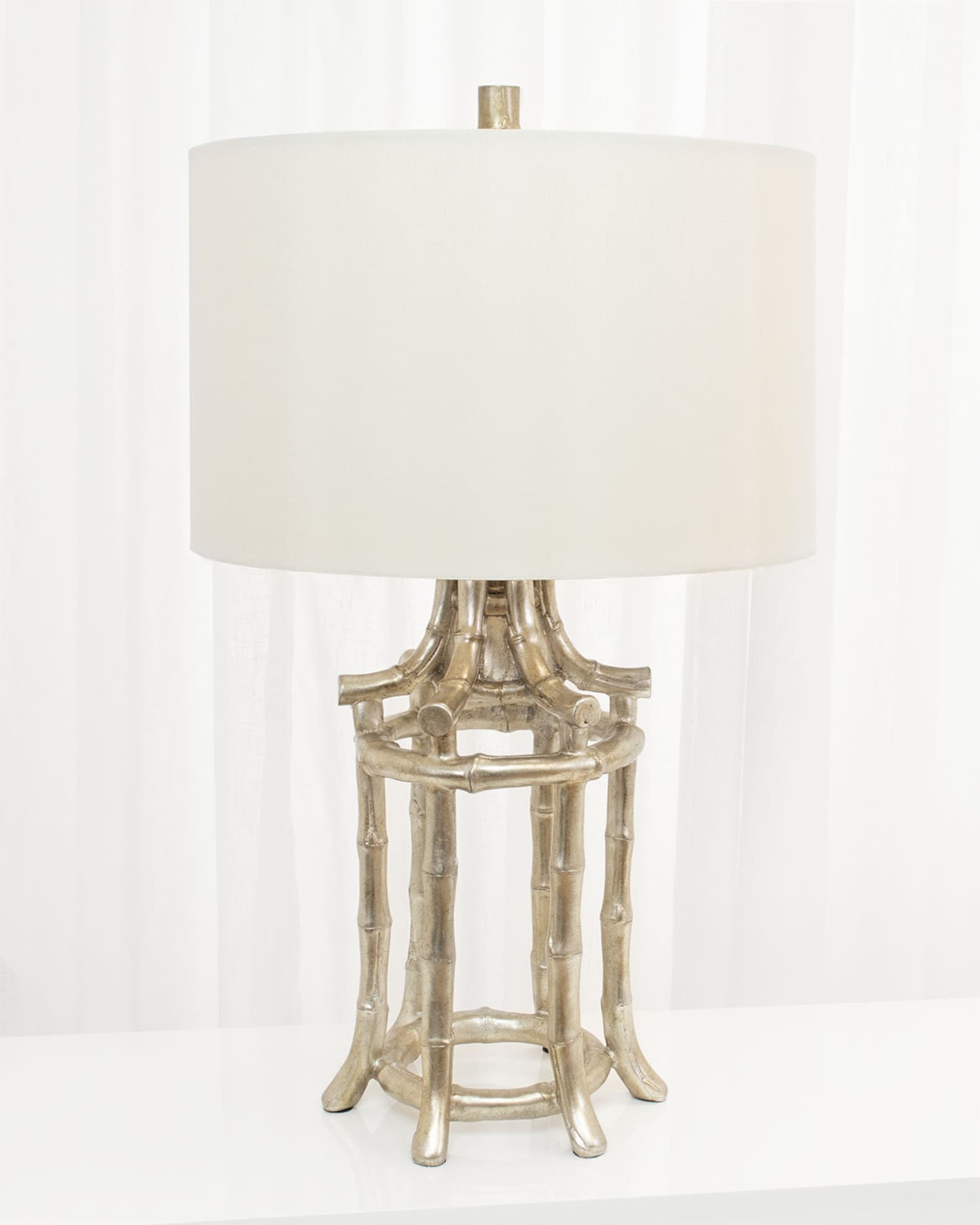 Gold bamboo lamp discount