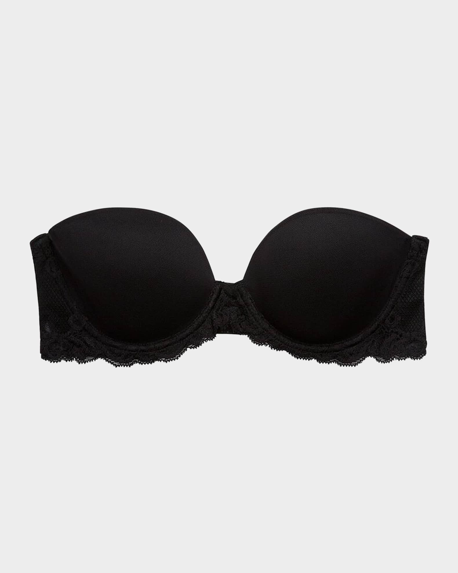 Feathers Strapless Plunge Bra 0