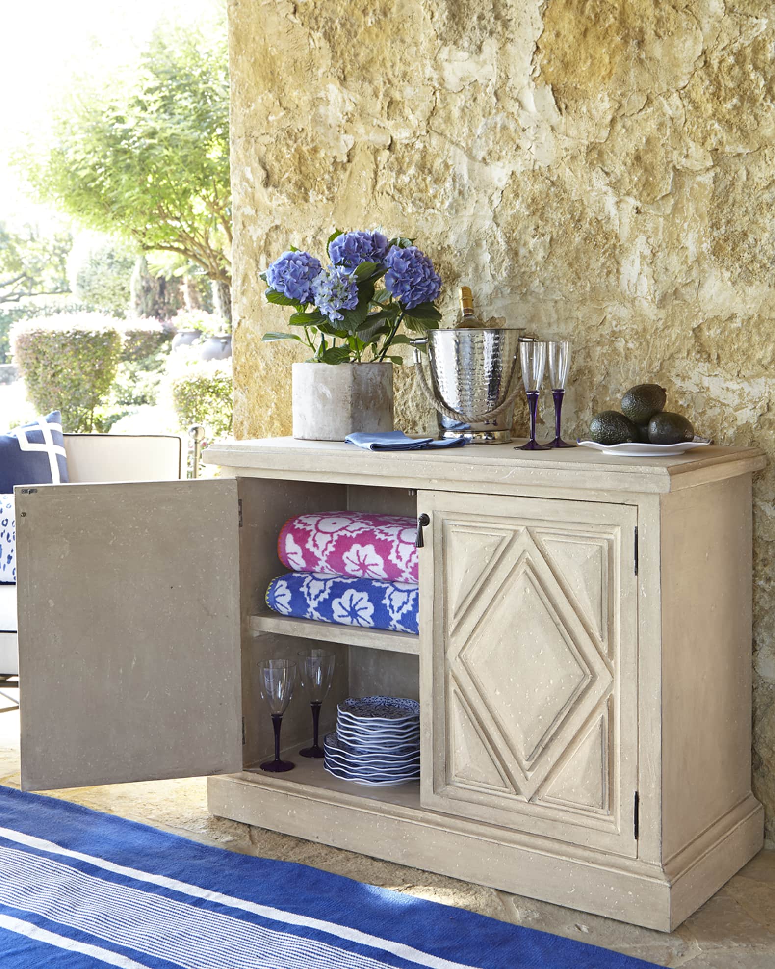 Damon Outdoor Storage Cabinet 1