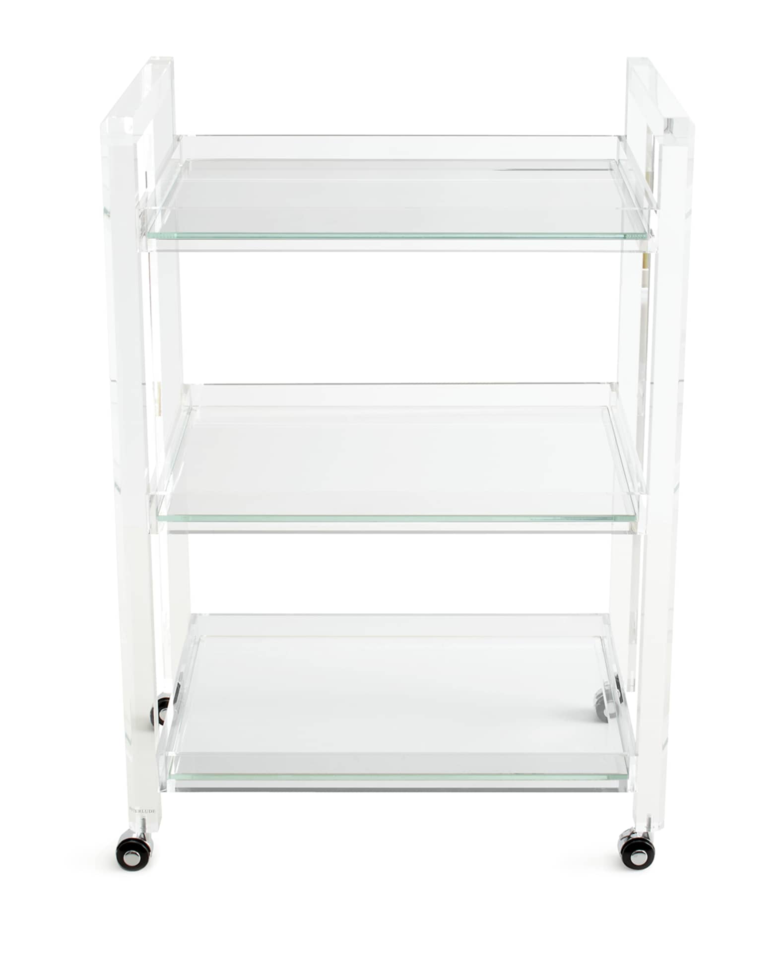 Ava Acrylic Bar Cart 1