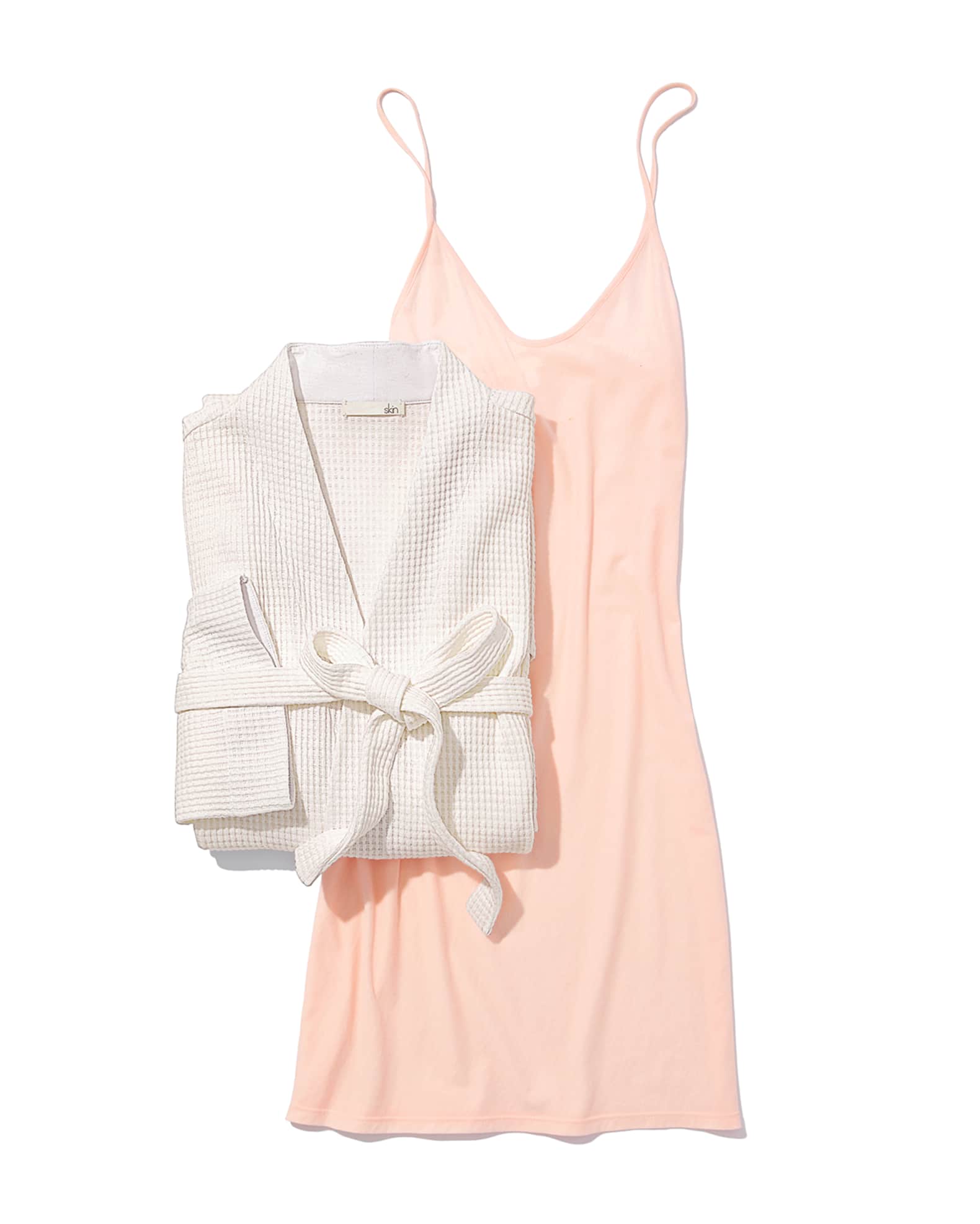 (取寄) スキン レディース ピマ コットン セクシー スリップ Skin women Pima Cotton Sexy Slip Blue Tea Skin Sexy Pima Cotton Slip | Neiman Marcus