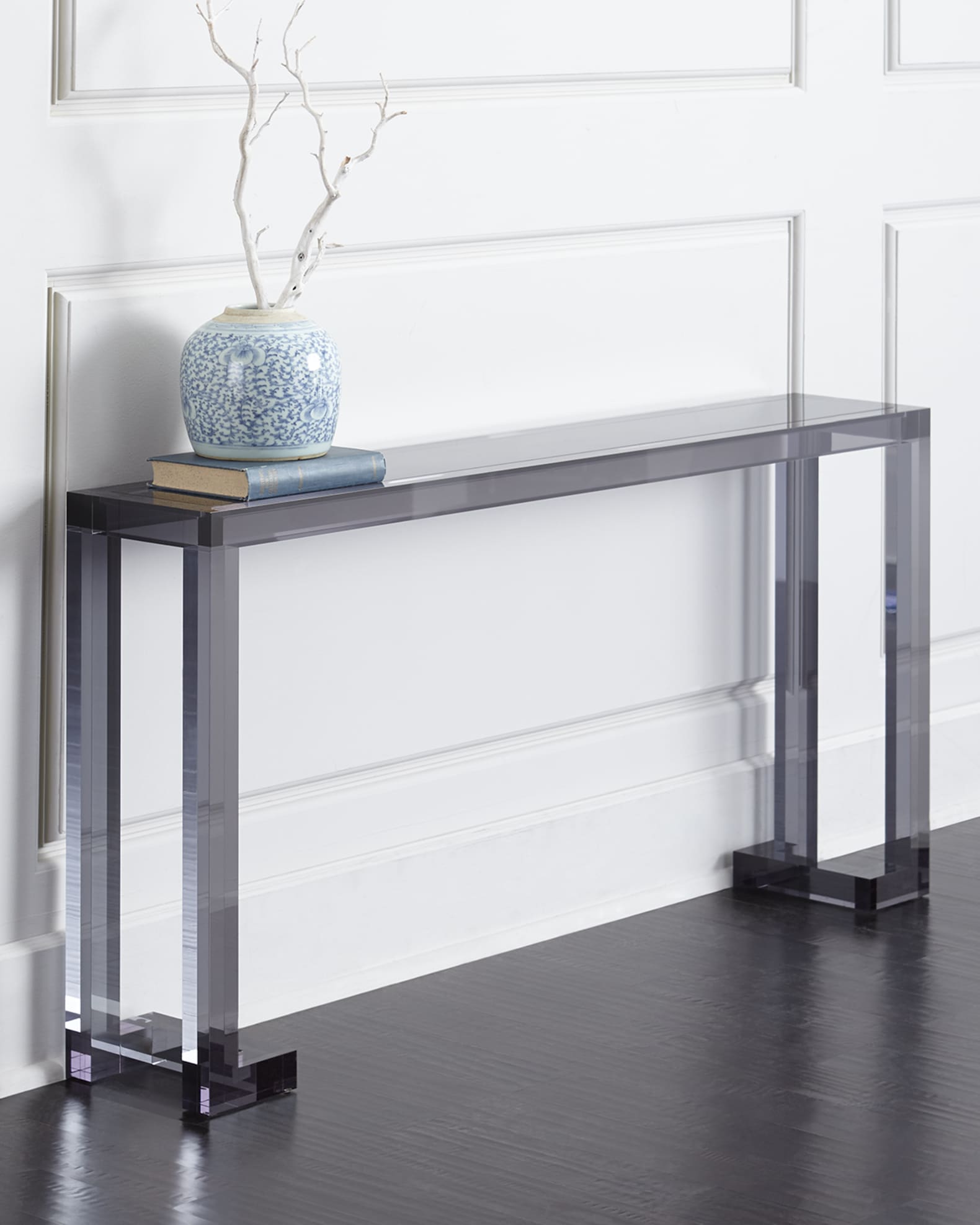 Calissa Noire Acrylic Console 1