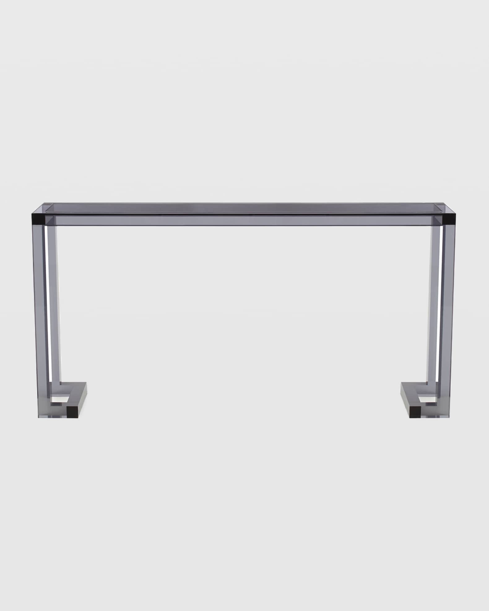 Calissa Noire Acrylic Console 0