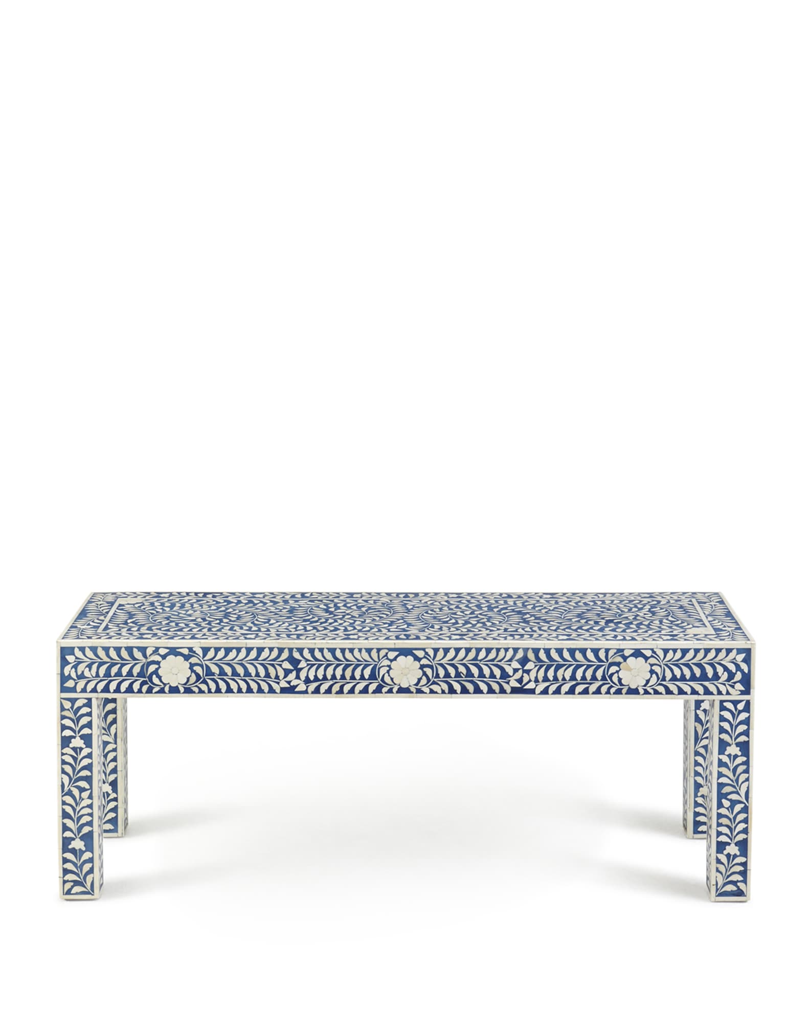 Butler Specialty Co Naimi Bone-Inlay Bench | Neiman Marcus
