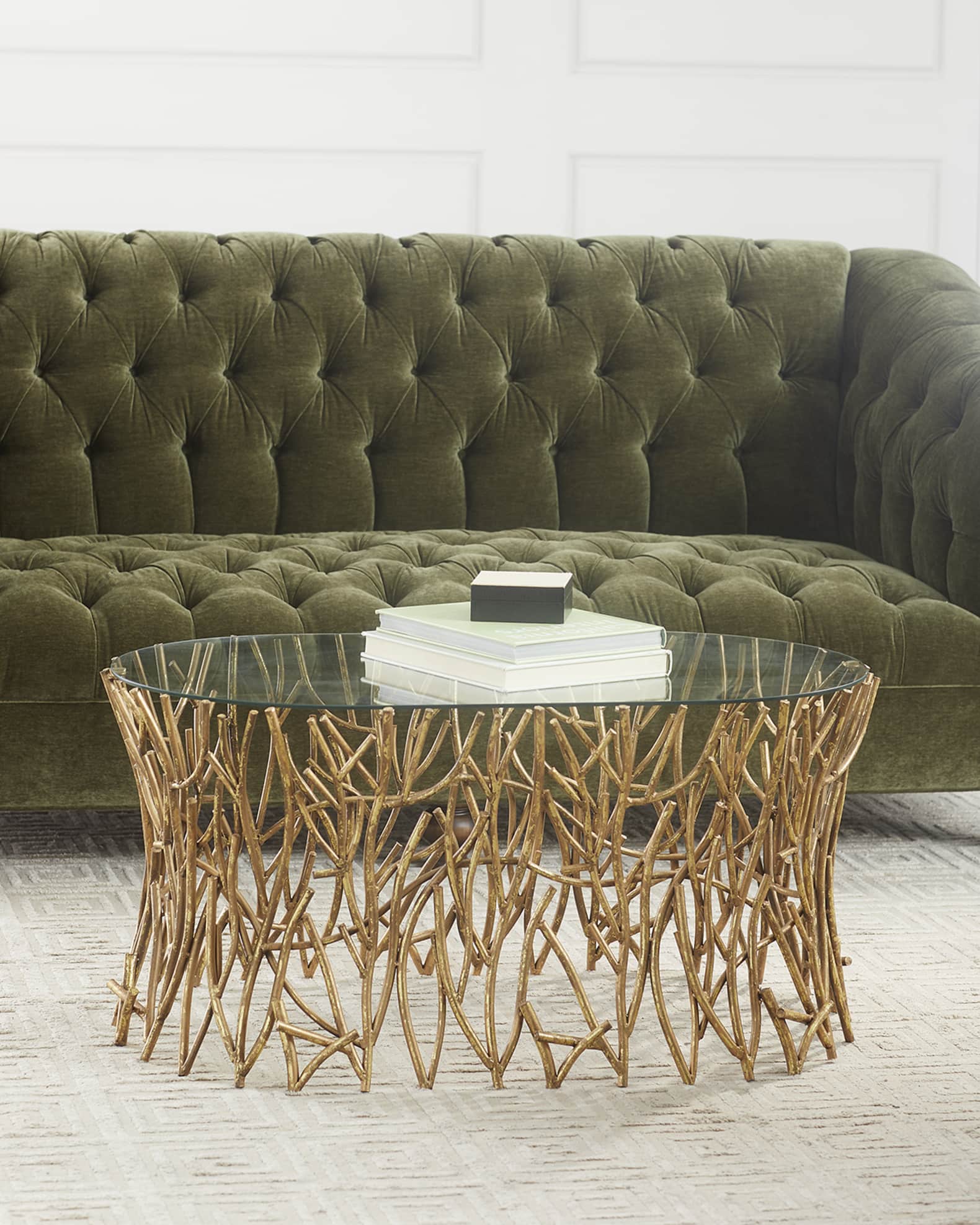 Golden Branches Coffee Table 1