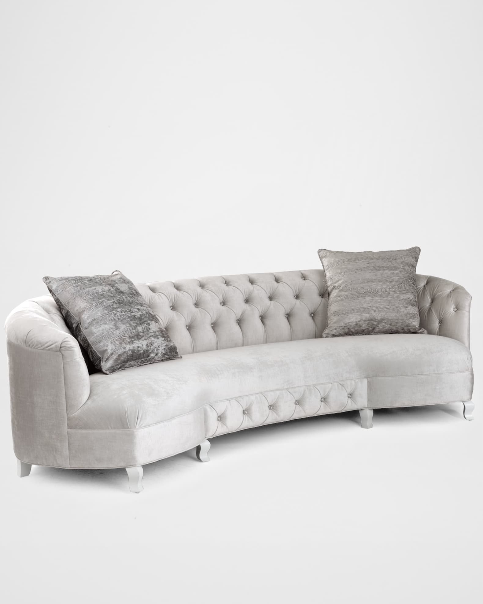 Monroe Tufted Sofa 114" 0