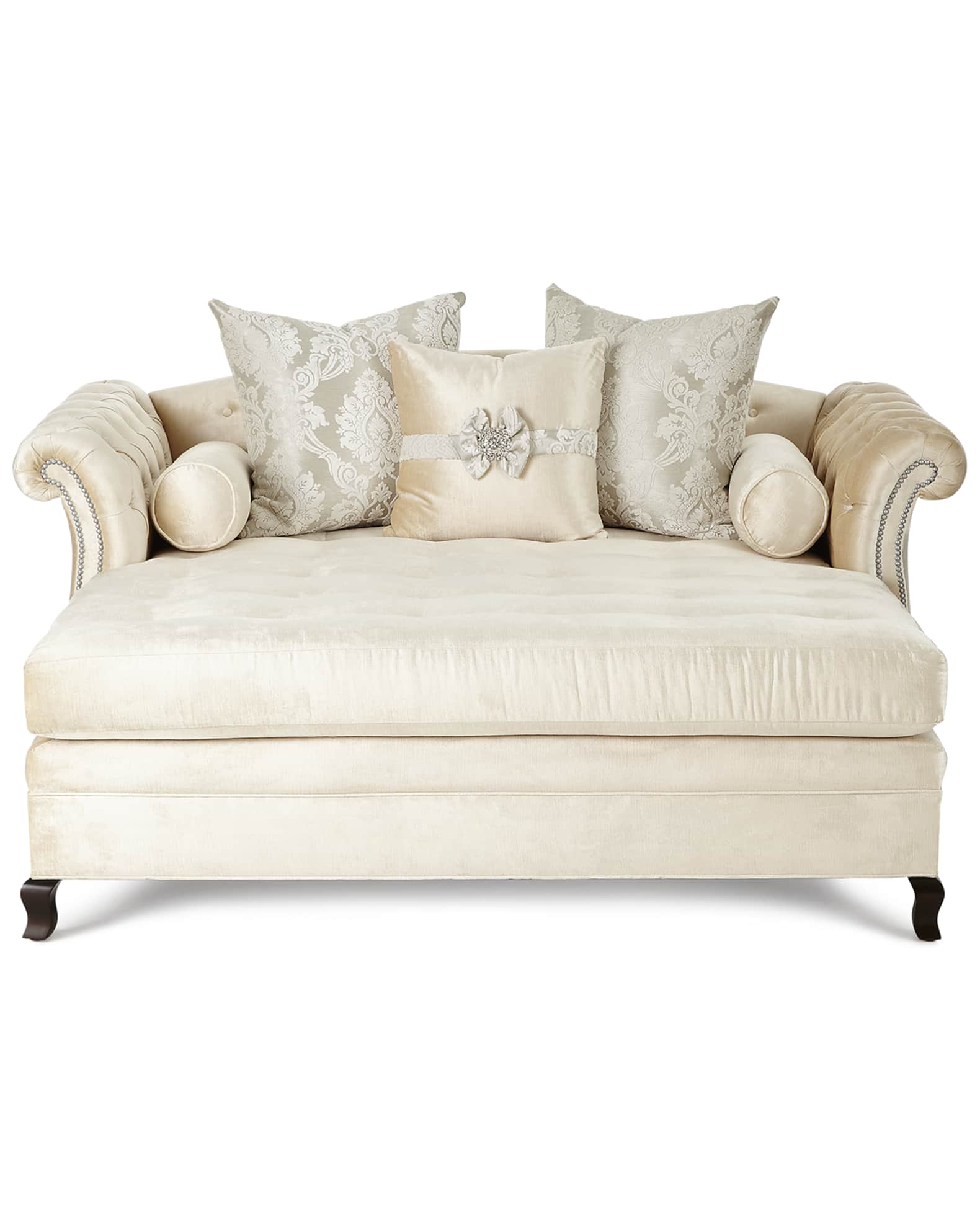 Duncan Tufted Chaise 1