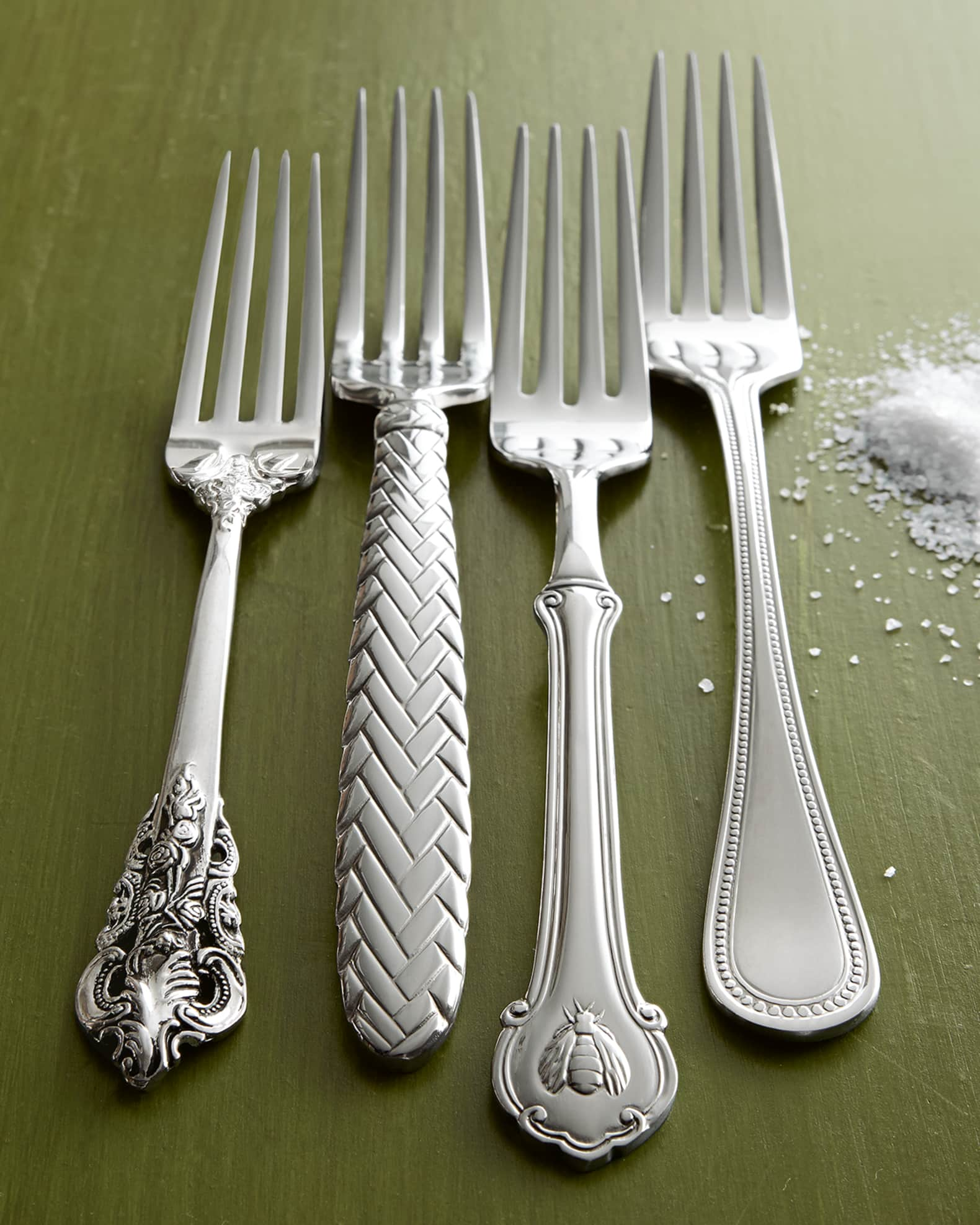 Godinger 92-Piece 20th-Century Baroque Silver-Plated Flatware