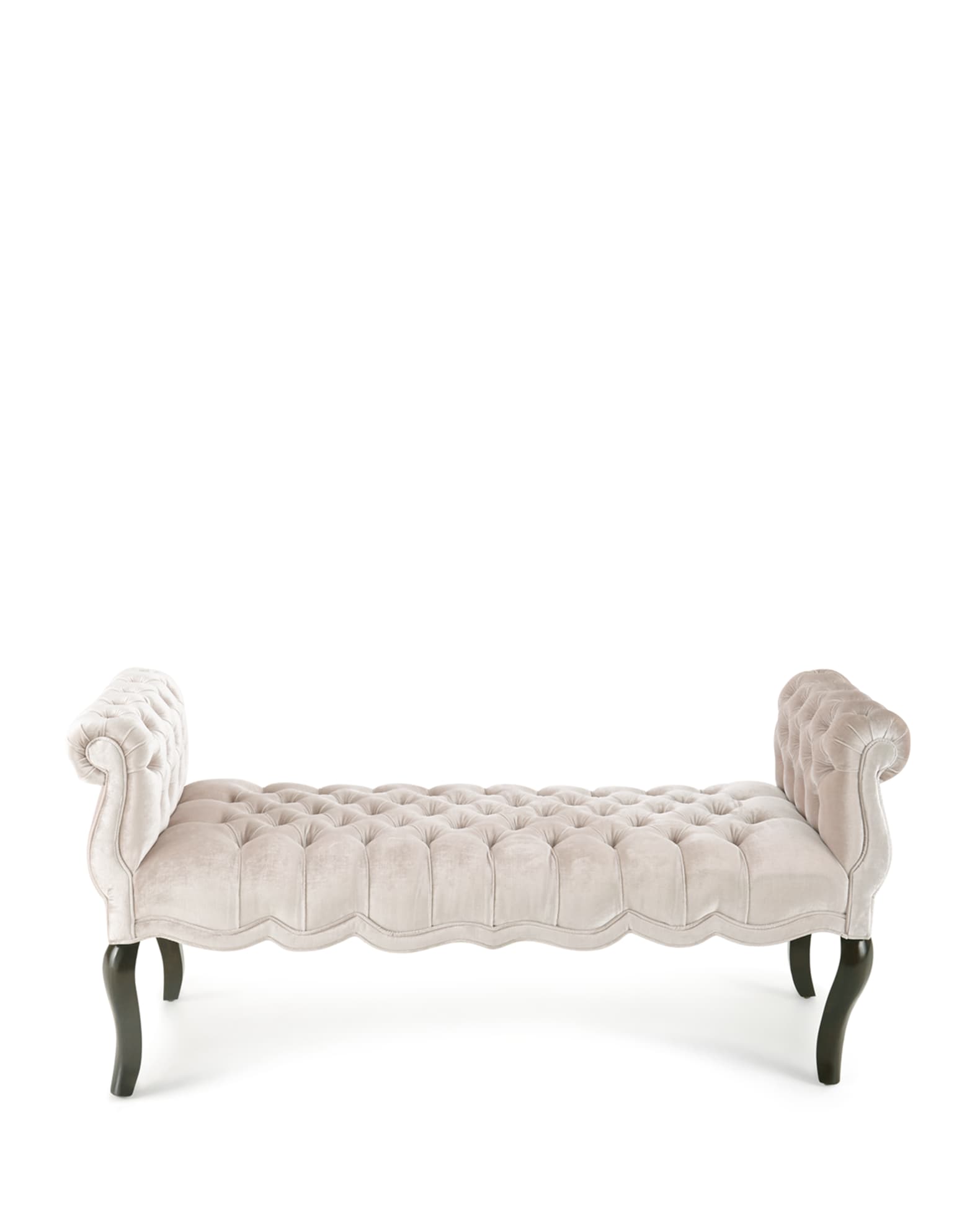 Rebecca Tufted Bench, 61" 0