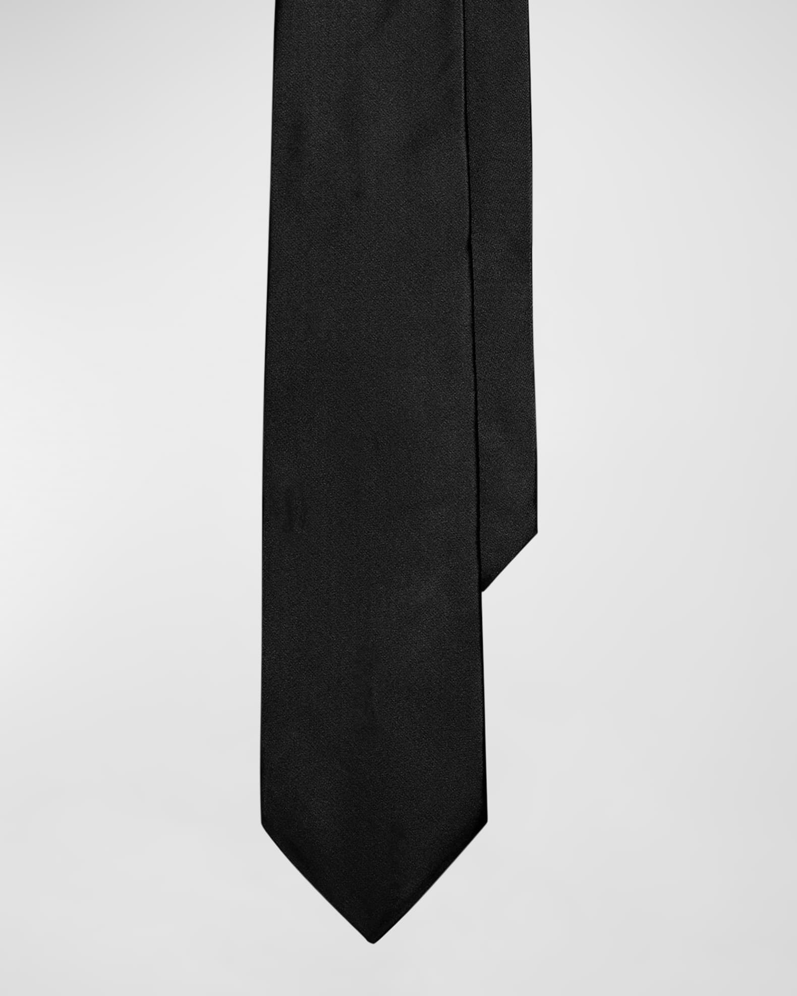 Men's Silk Peau de Soie Tie 0