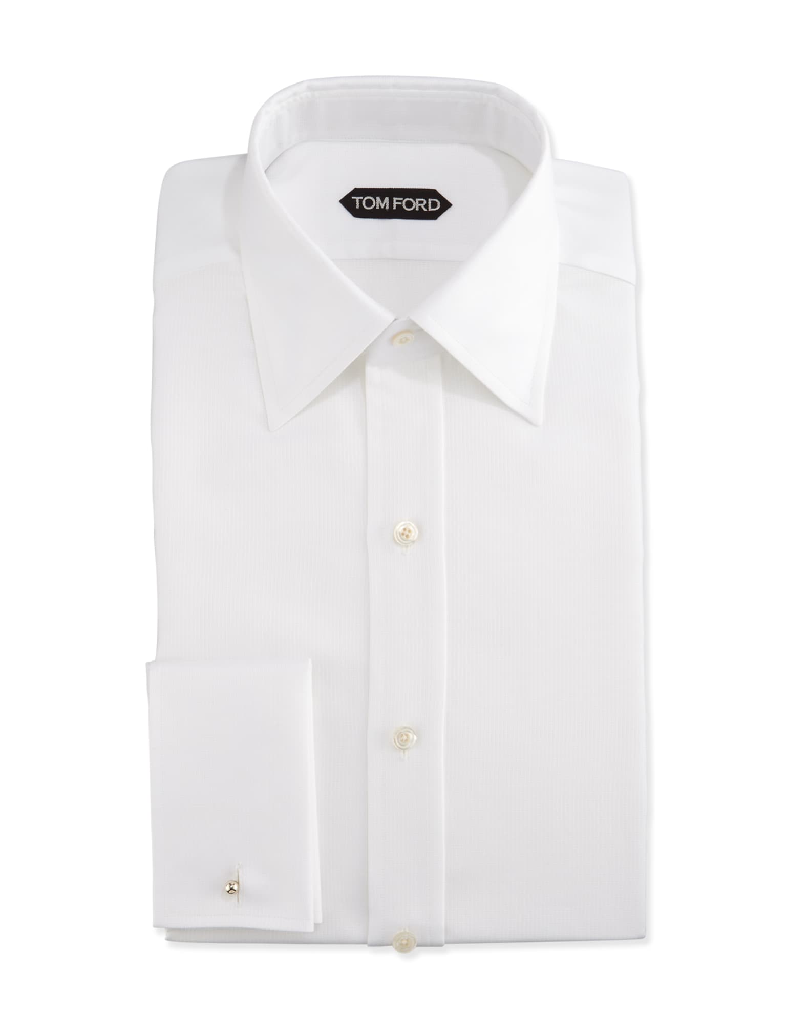 Classic French-Cuff Slim-Fit Dress Shirt 0