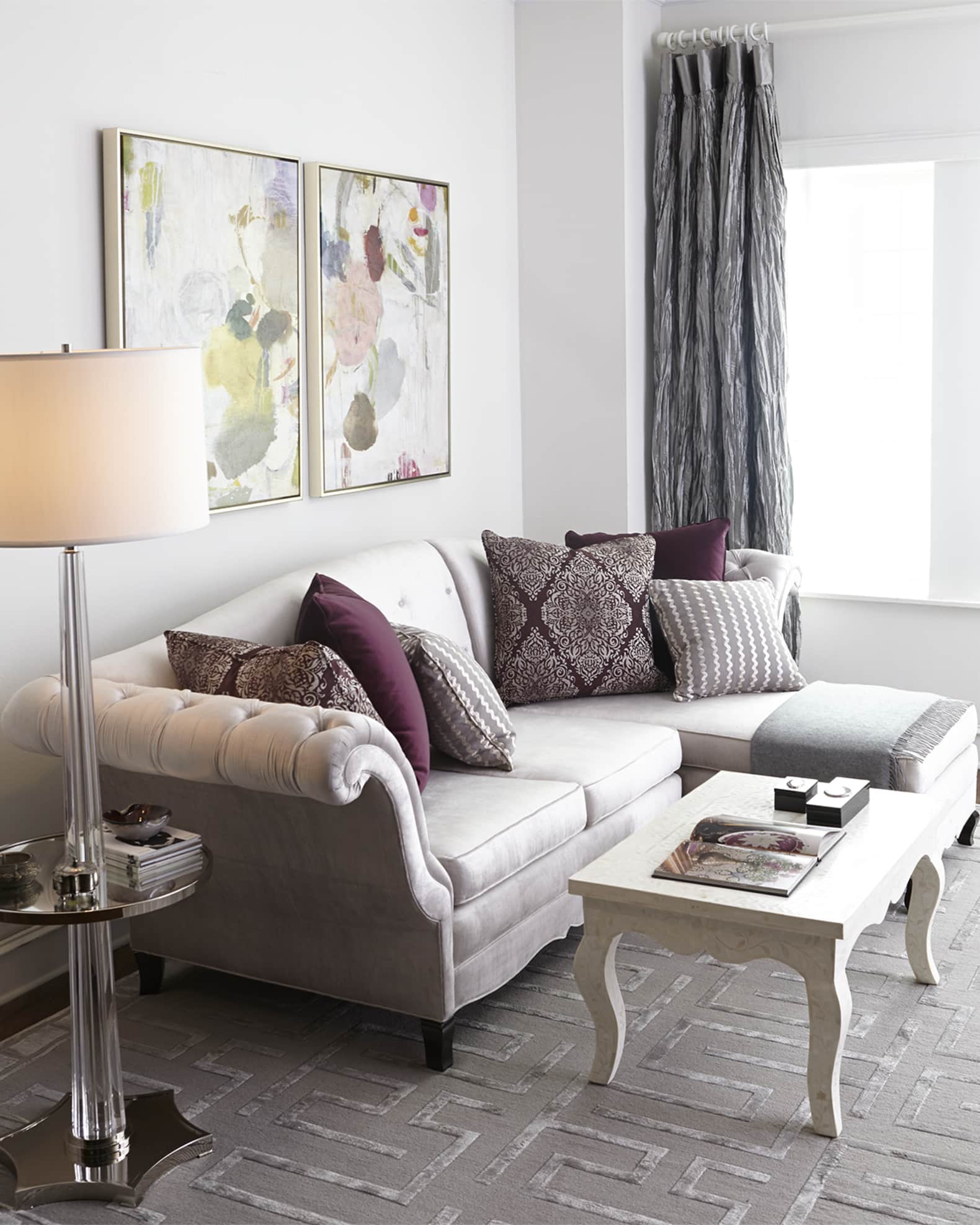 Duncan Sectional Sofa, 111.5" 1
