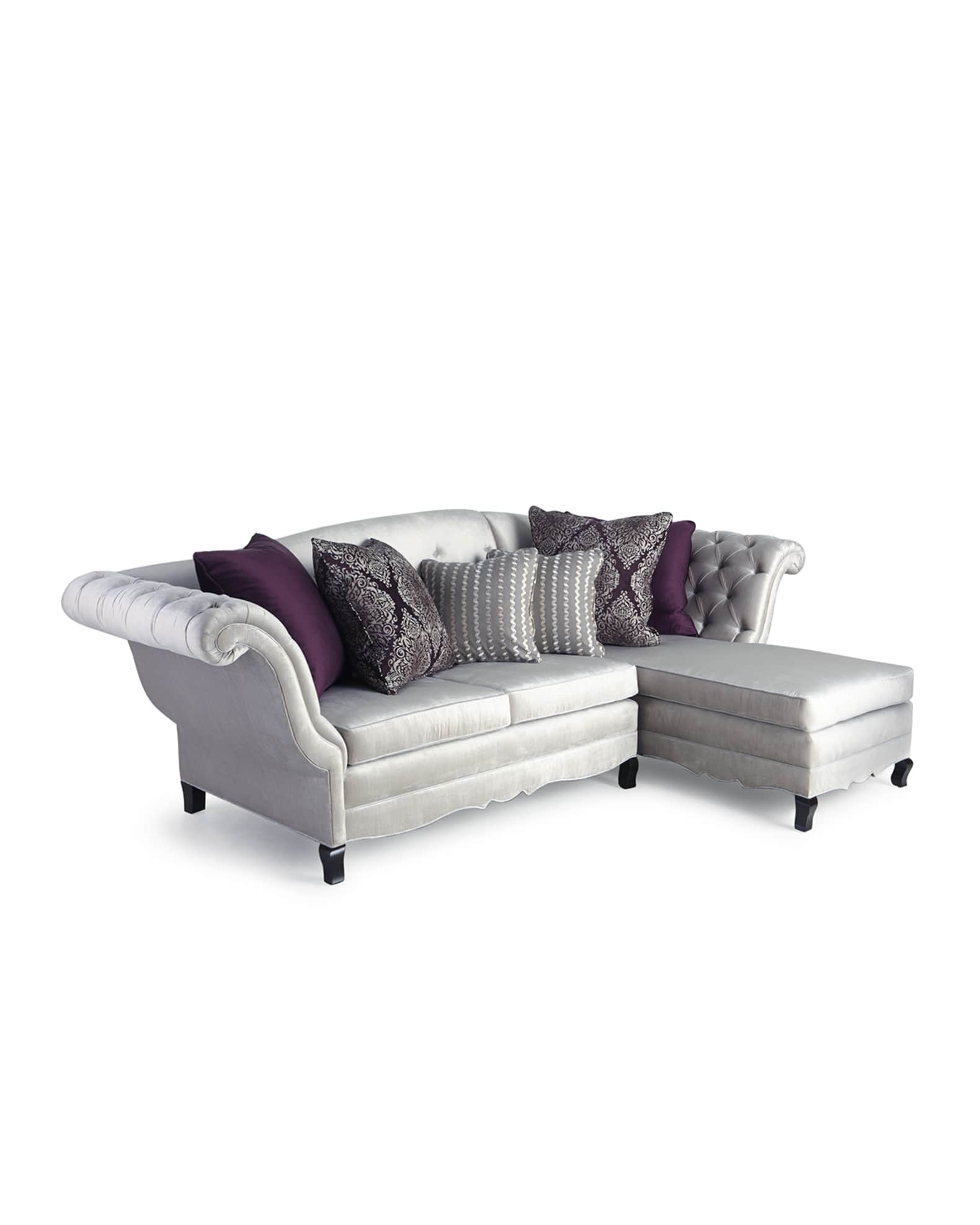 Duncan Sectional Sofa, 111.5" 0
