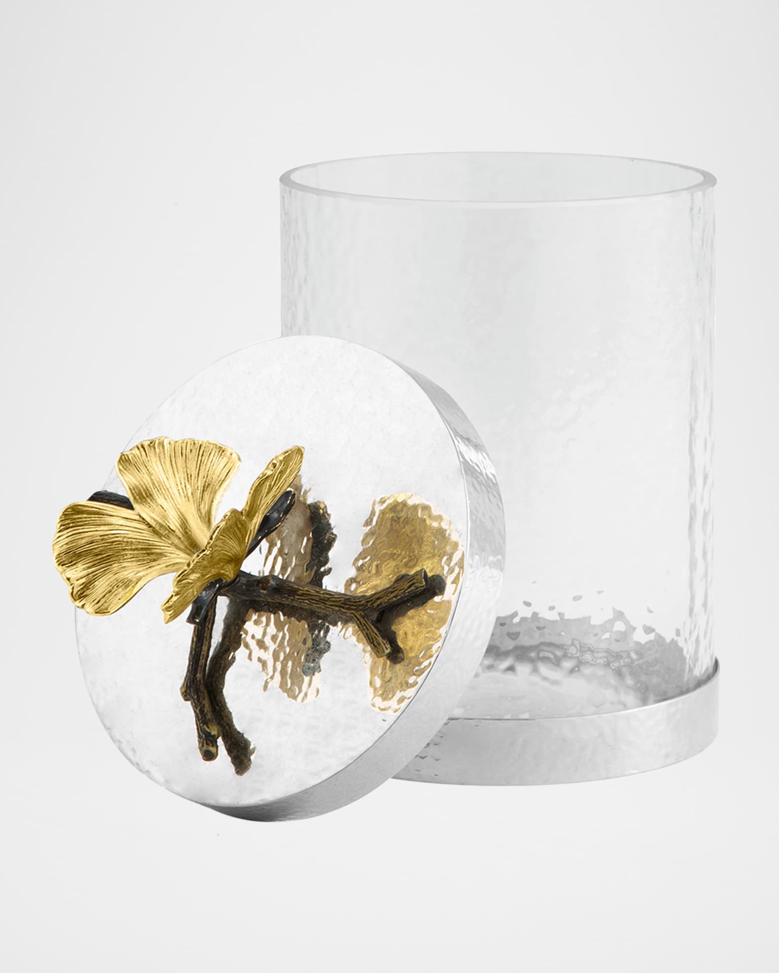 Butterfly Ginkgo Canister, Small 1