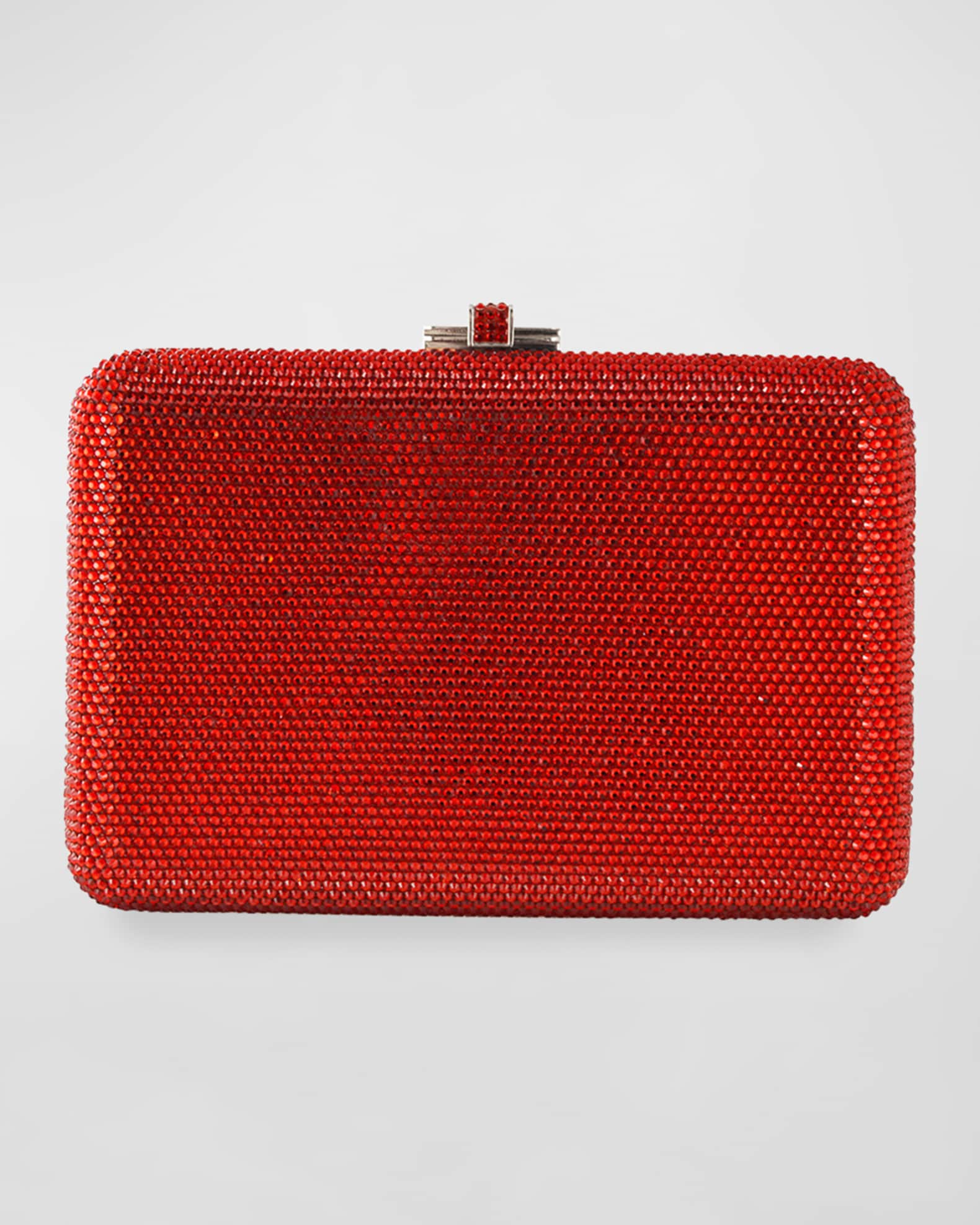 Slim Slide Crystal Evening Clutch Bag 0