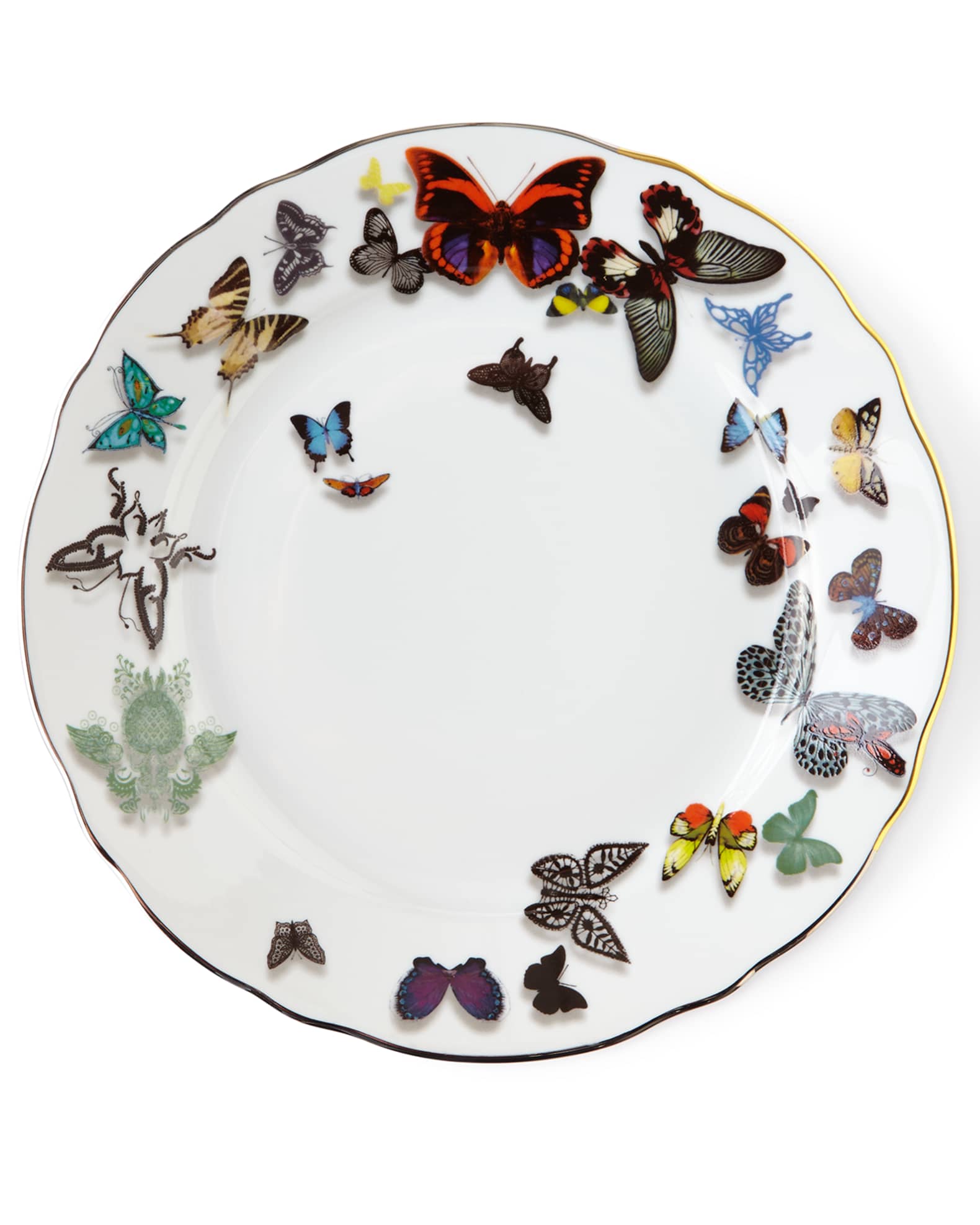 Vista Alegre Christian Lacroix Butterfly Parade Dinner Plate - Thumbnail 3