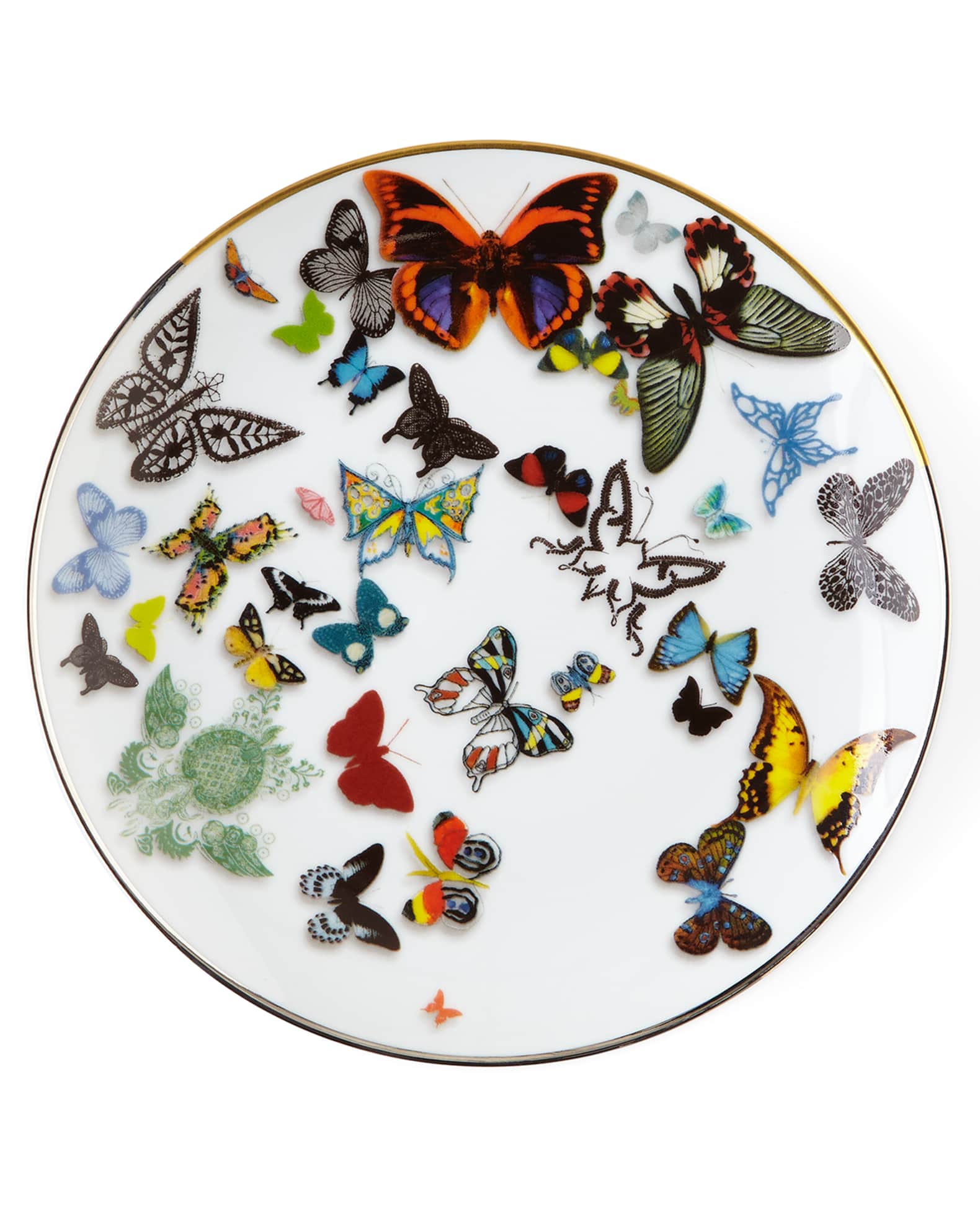 Vista Alegre Butterfly Parade Dessert Plate - Thumbnail 2