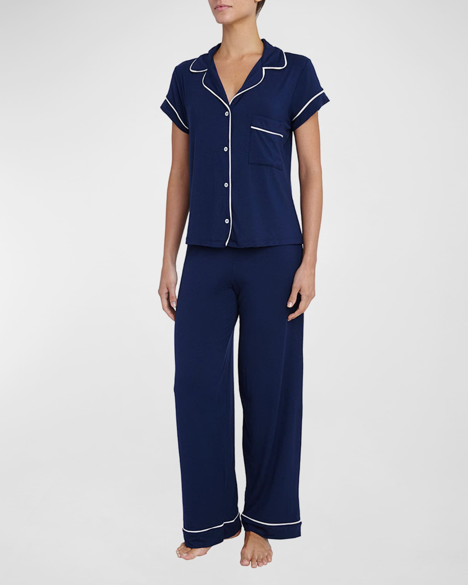 Gisele Short-Sleeve Pajama Set 1