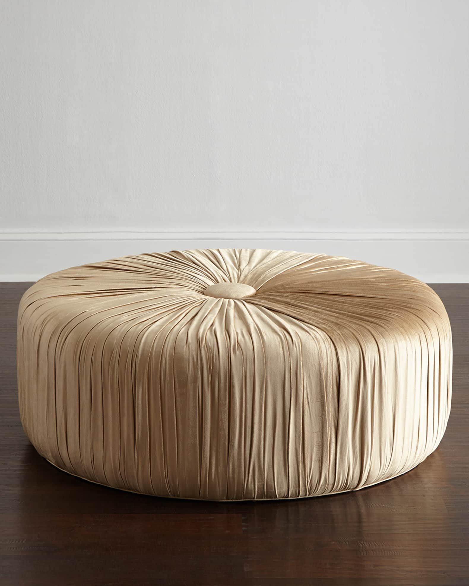 Pasha Round Ottoman 0