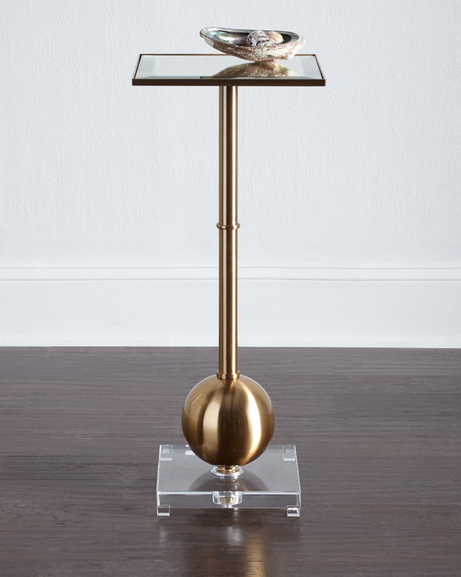 Fiona Brass End Table Neiman Marcus