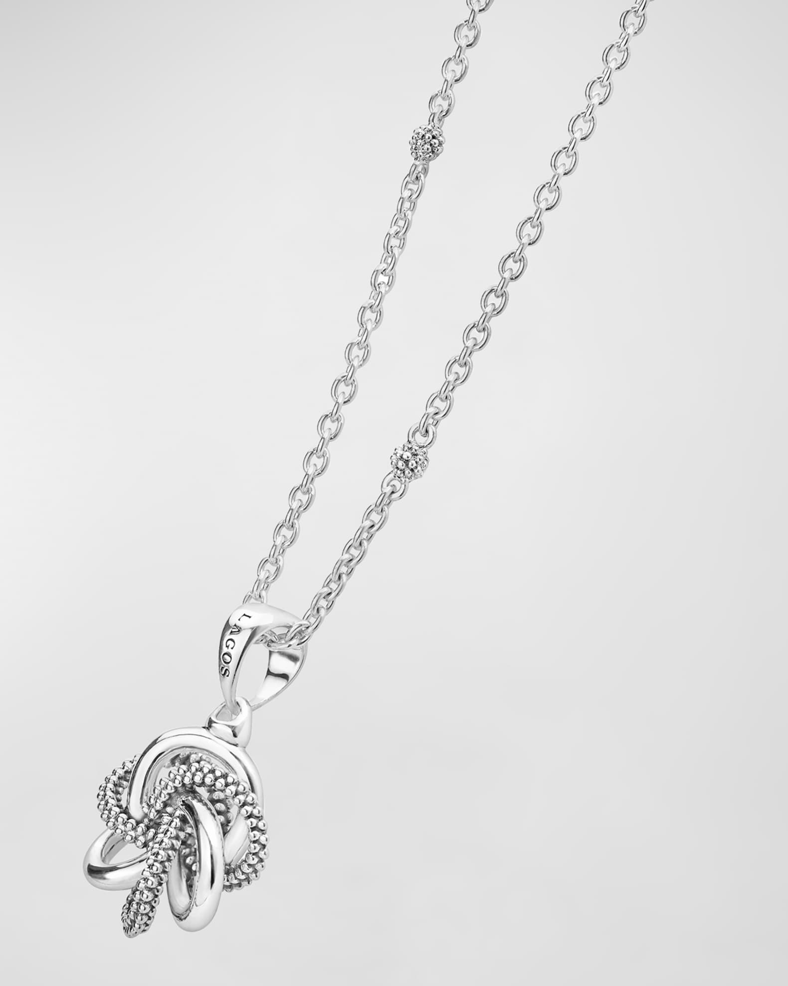 Lagos love clearance knot necklace