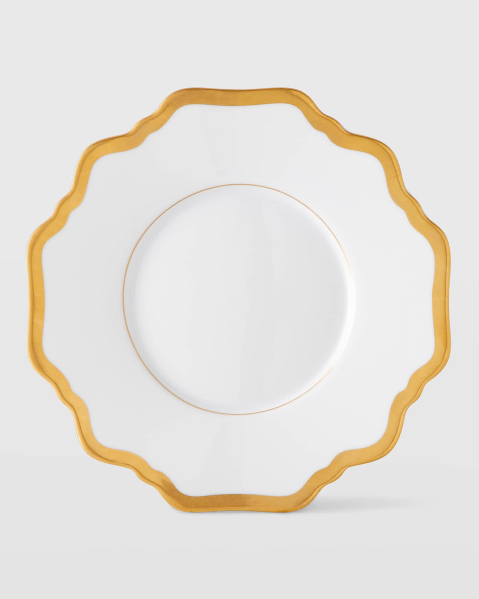 22K Gold Rimmed Saucer 0