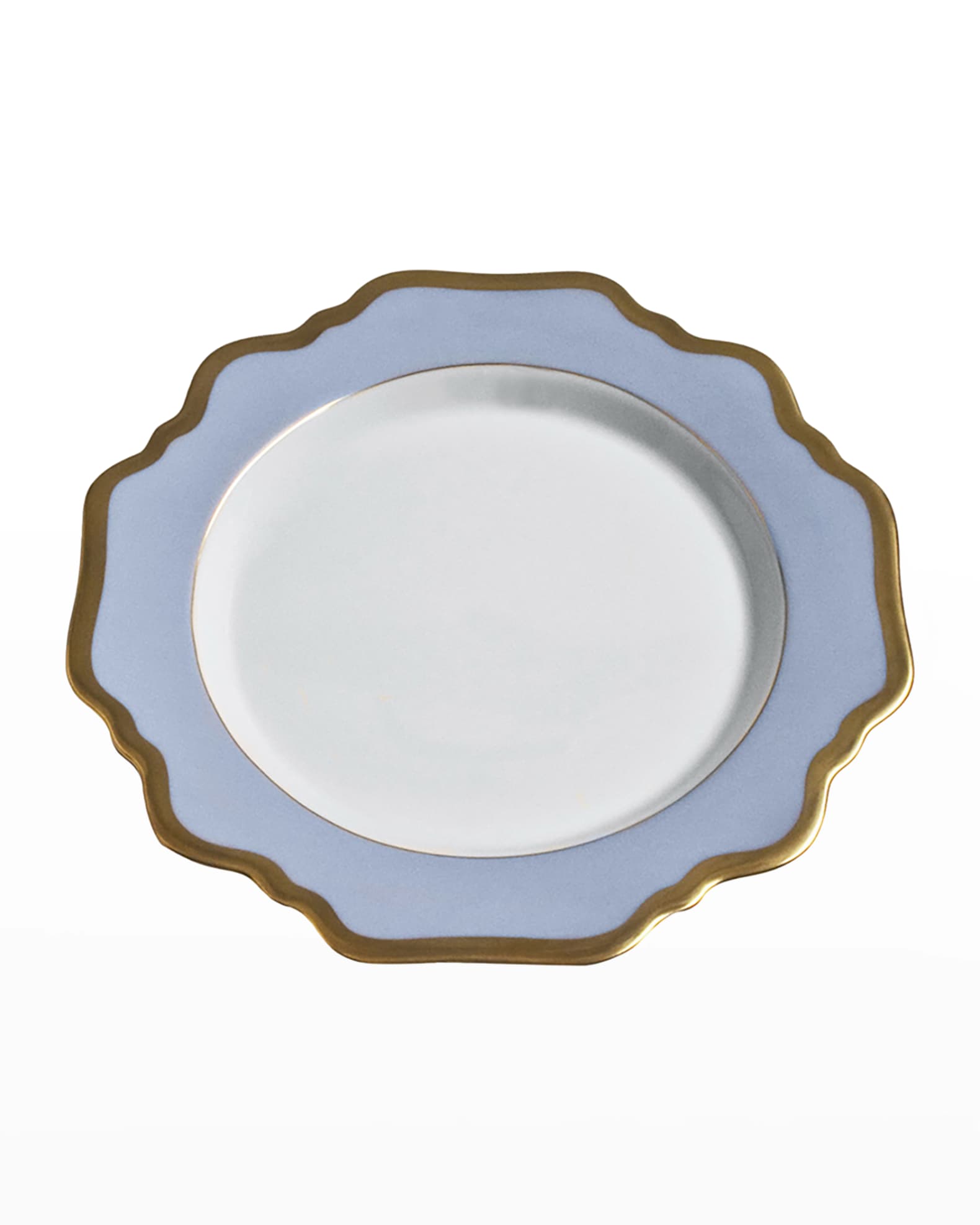 Anna's Palette Sky Blue Salad Plate 0