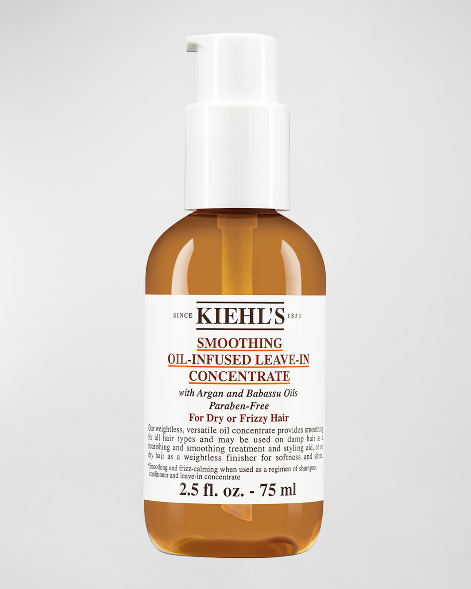 Kiehl's Since 1851 2.5 oz. Smoothing Oil-Infused Leave-In Concentrate