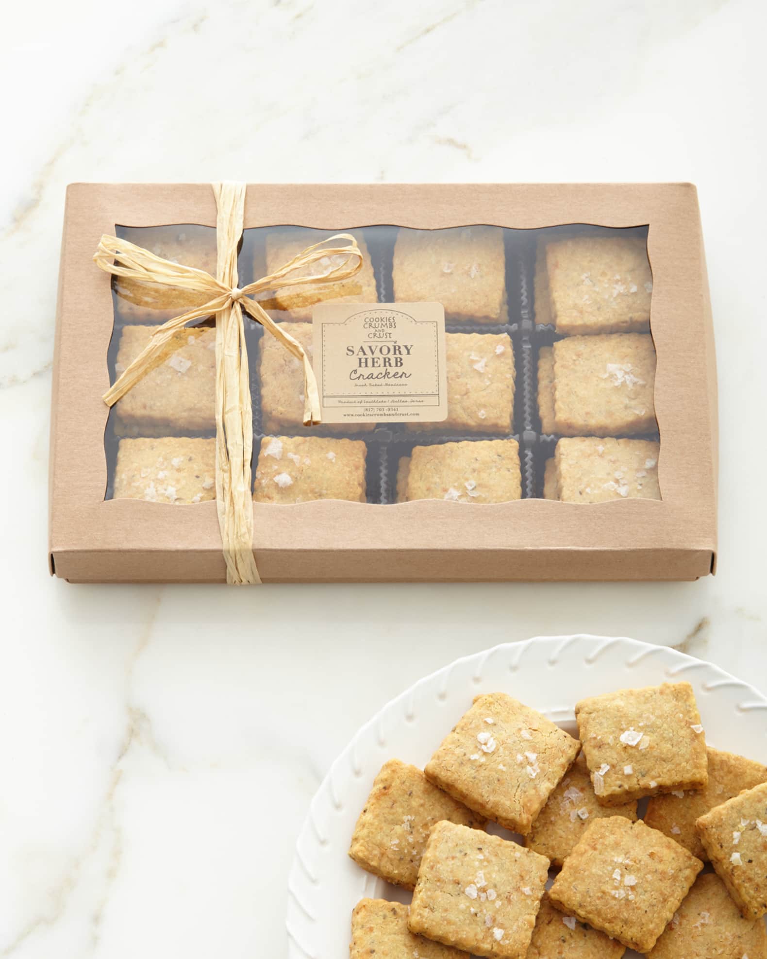 Savory Herb Crackers 0