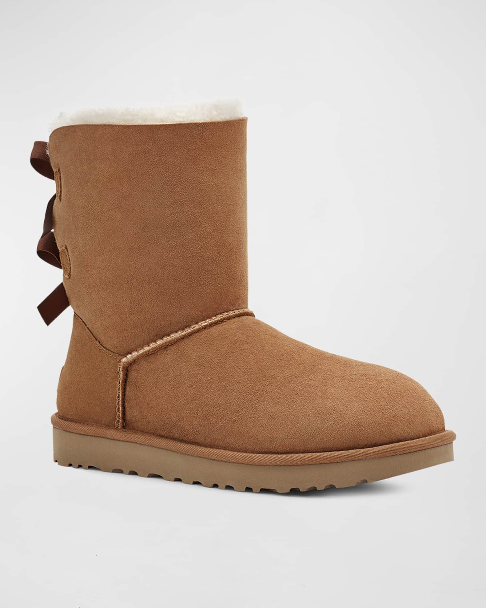 UGG LV LEATHER BACK DUPE BOOTIES