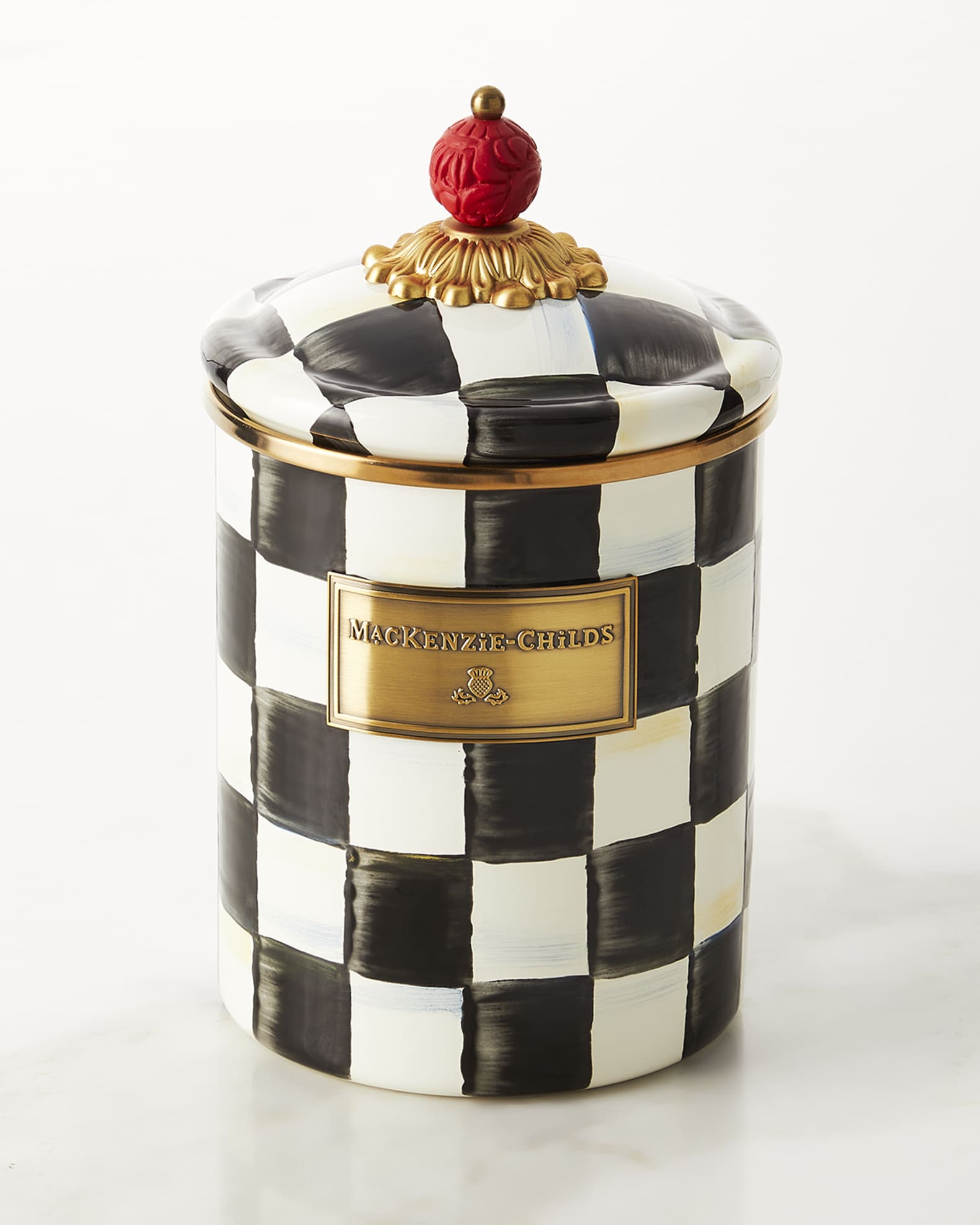 Courtly Check Medium Canister