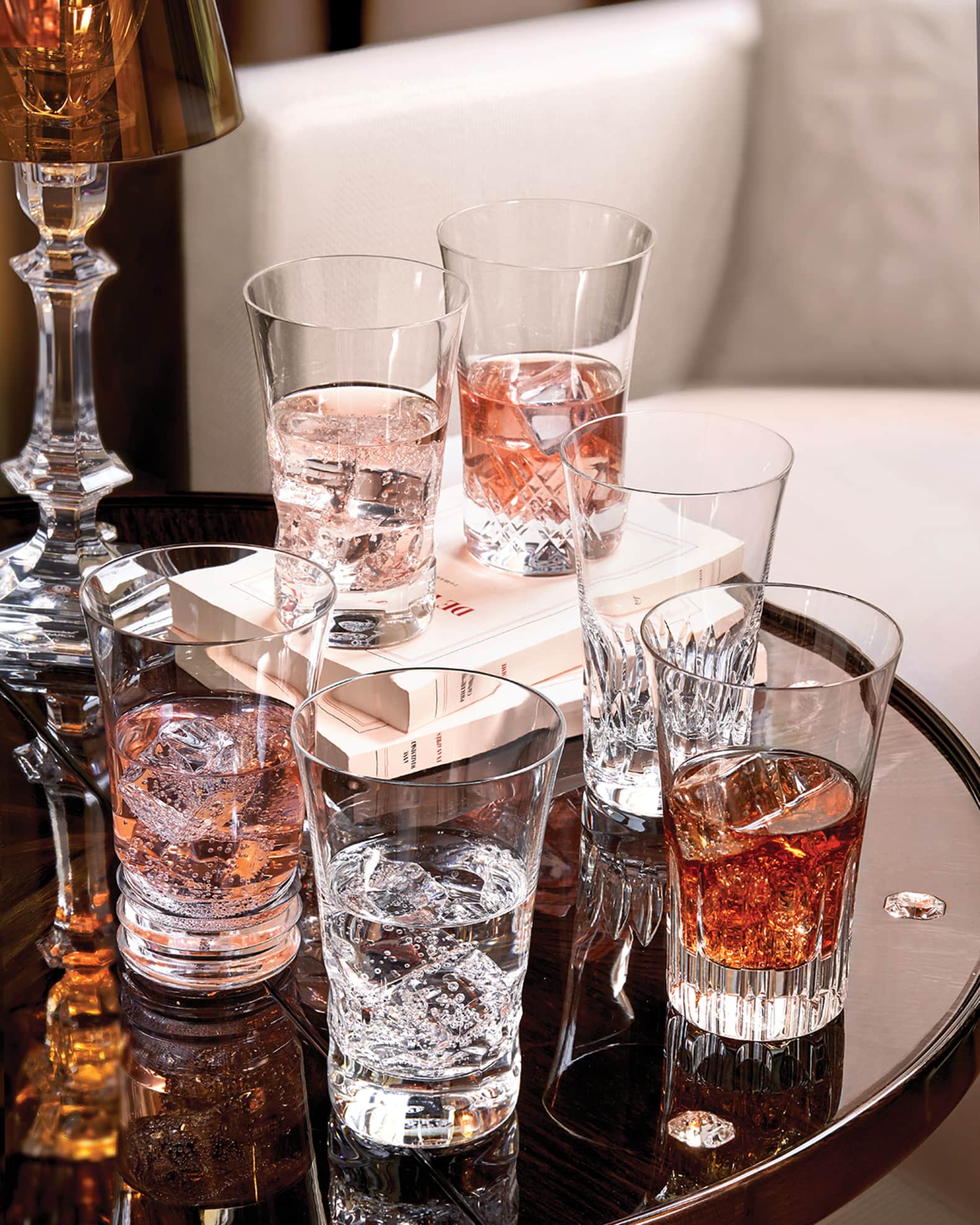 Baccarat Everyday Baccarat Assorted Highballs, Set of 6 Baccarat Everyday Baccarat Assorted Highballs, Set of 6